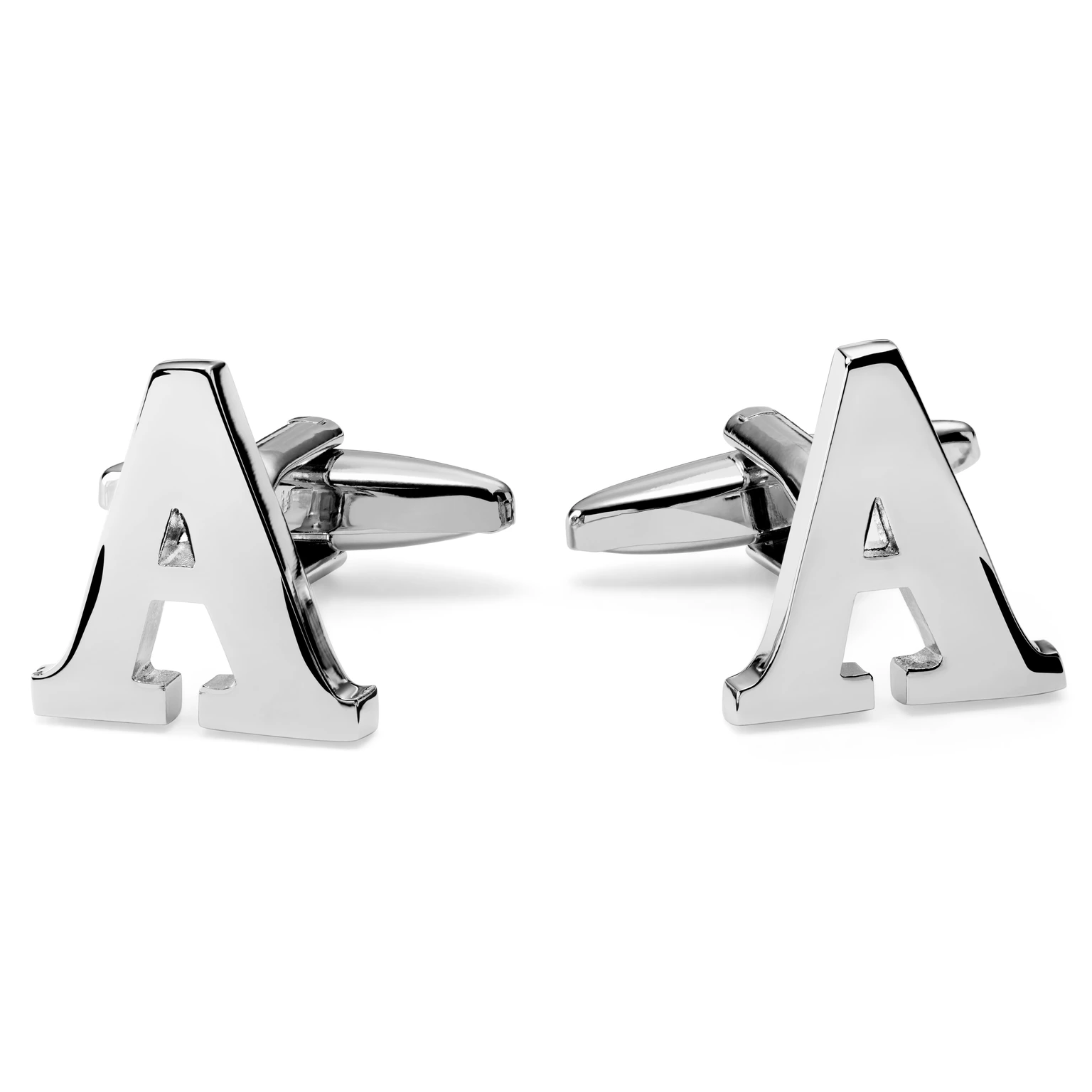 Letter A Initial Cufflinks Letter A Initial Cufflinks