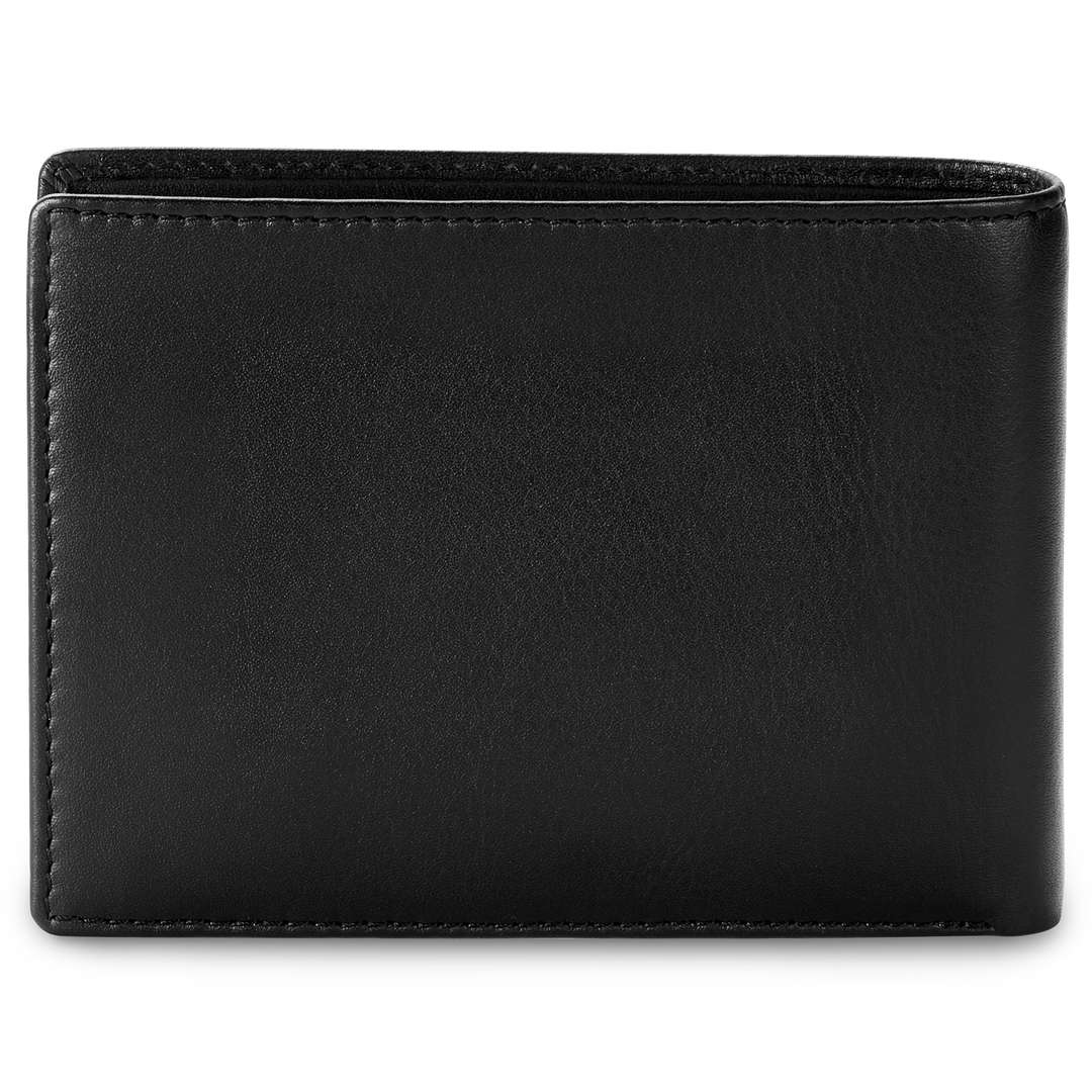 Portafoglio In Pelle Per Documenti D'Identità 188C Nero - Portadocumenti Da Viaggio - Foto 6