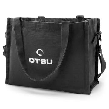 Otsu - Medium dark grey cotton tote bag Otsu - Medium dark grey cotton tote bag