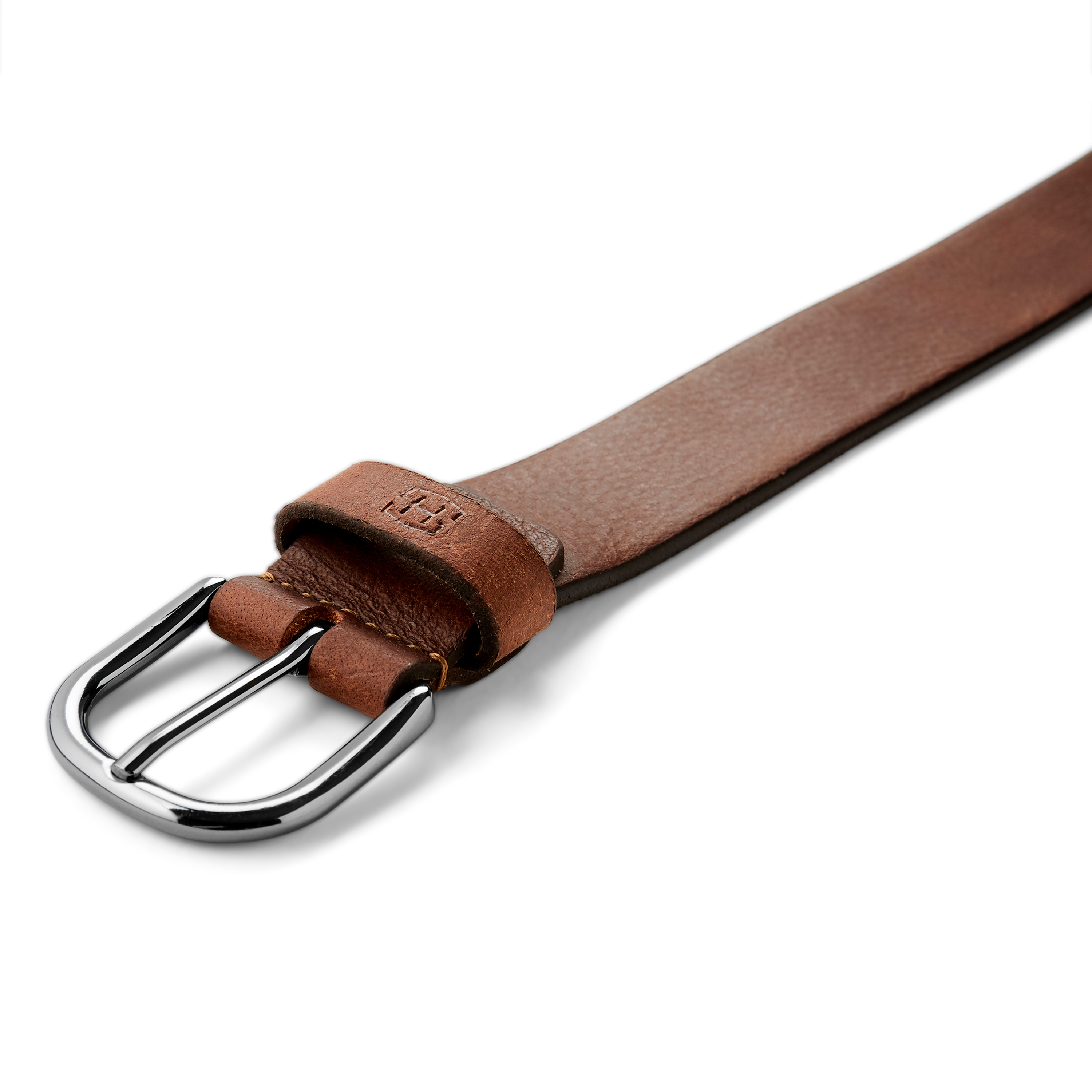 Santiago rjav usnjen pas - 3