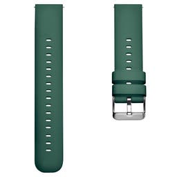 Green 7/8" (22 mm) Silicone Quick-release Watch Straps