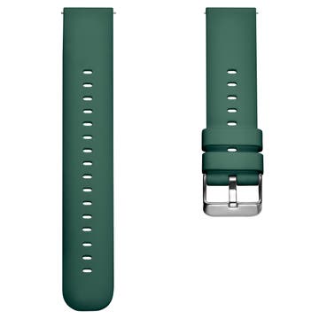 Green 7/8" (22 mm) Silicone Quick-release Watch Straps Green 7/8" (22 mm) Silicone Quick-release Watch Straps