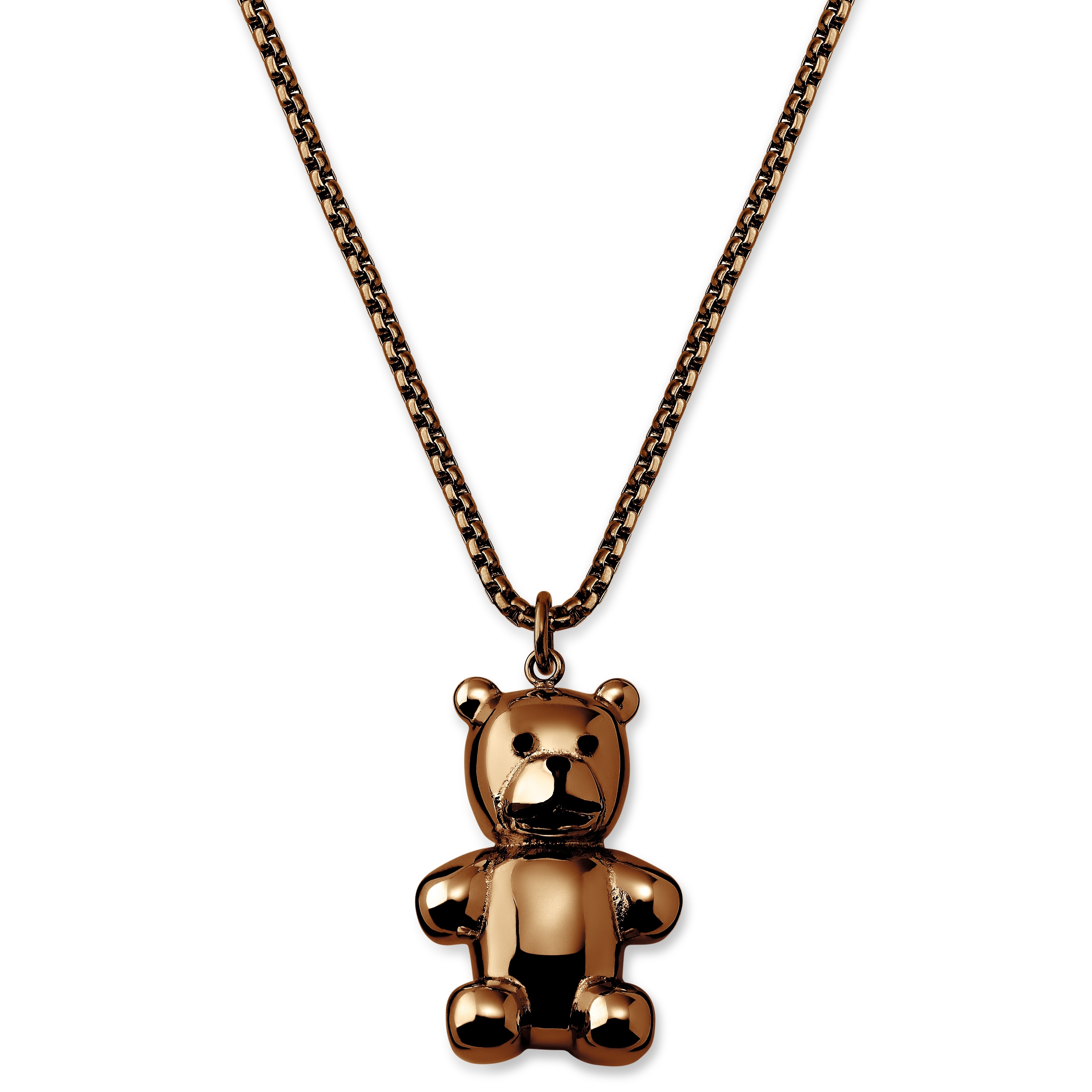 Antique 9ct Edwardian Bear Charm, Small Bear Pendant on Modern 9k Rose Gold  Chain. - Addy's Vintage