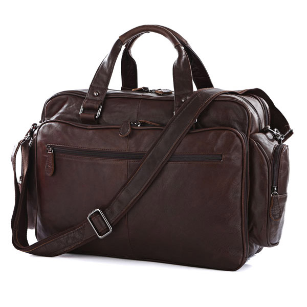 Braune Ledertasche Cargo - 1