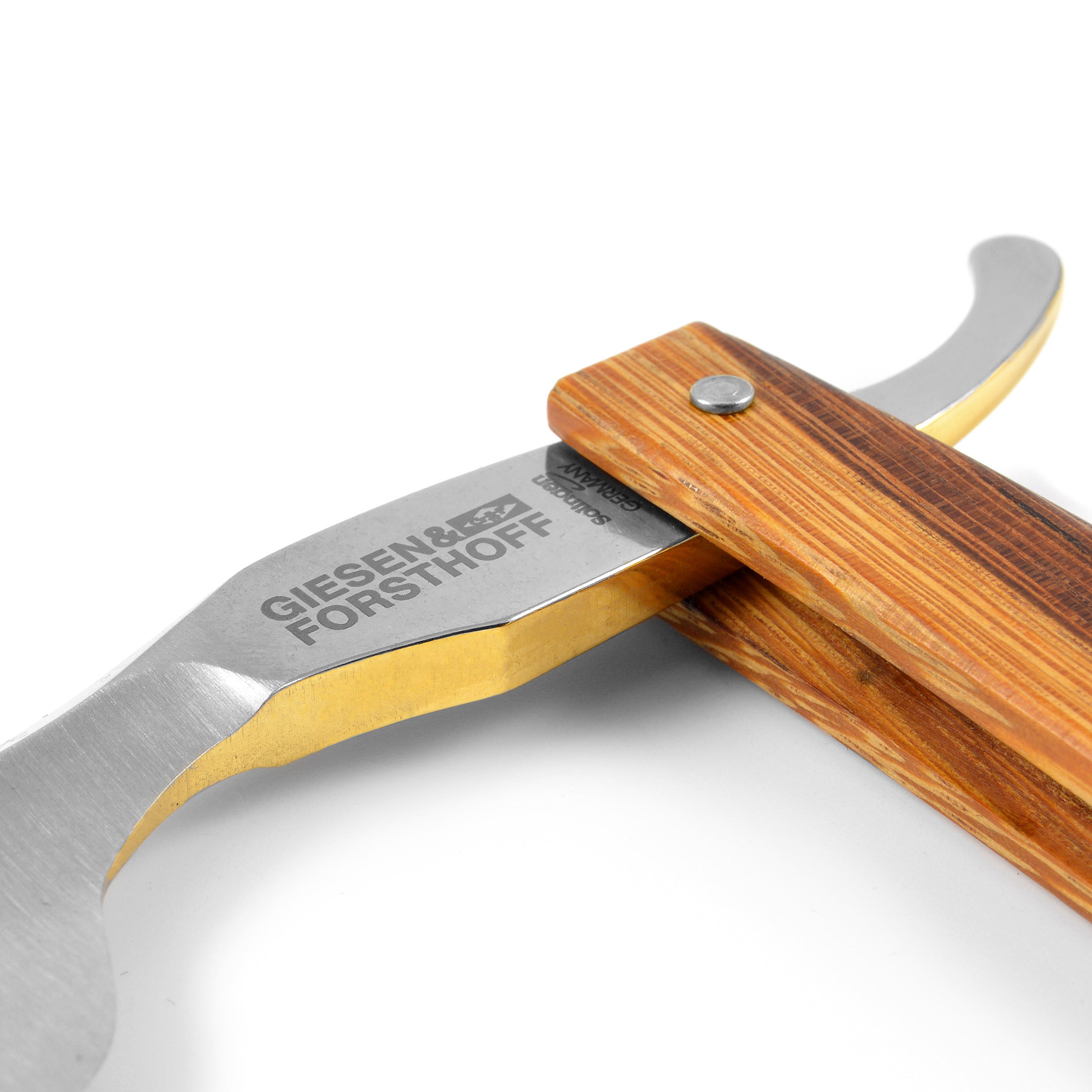 Bismark 6/8" Crest Deluxe Straight Razor - 6