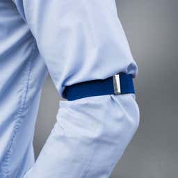 Slim Blue Sleeve Garters - 3 - hover best_model_shot gallery