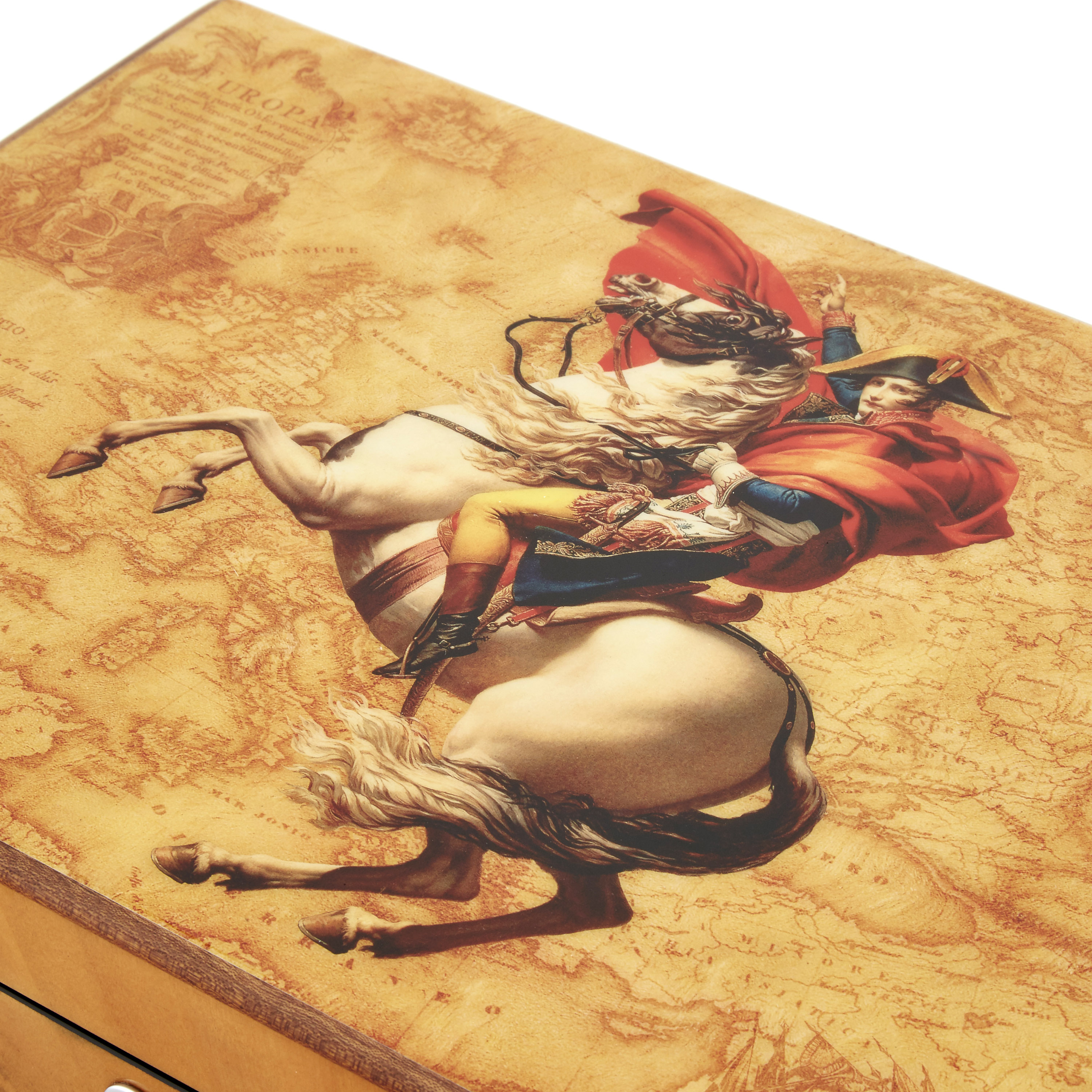 Napoleon Klockskrin Trä - 12 Klockor - 5