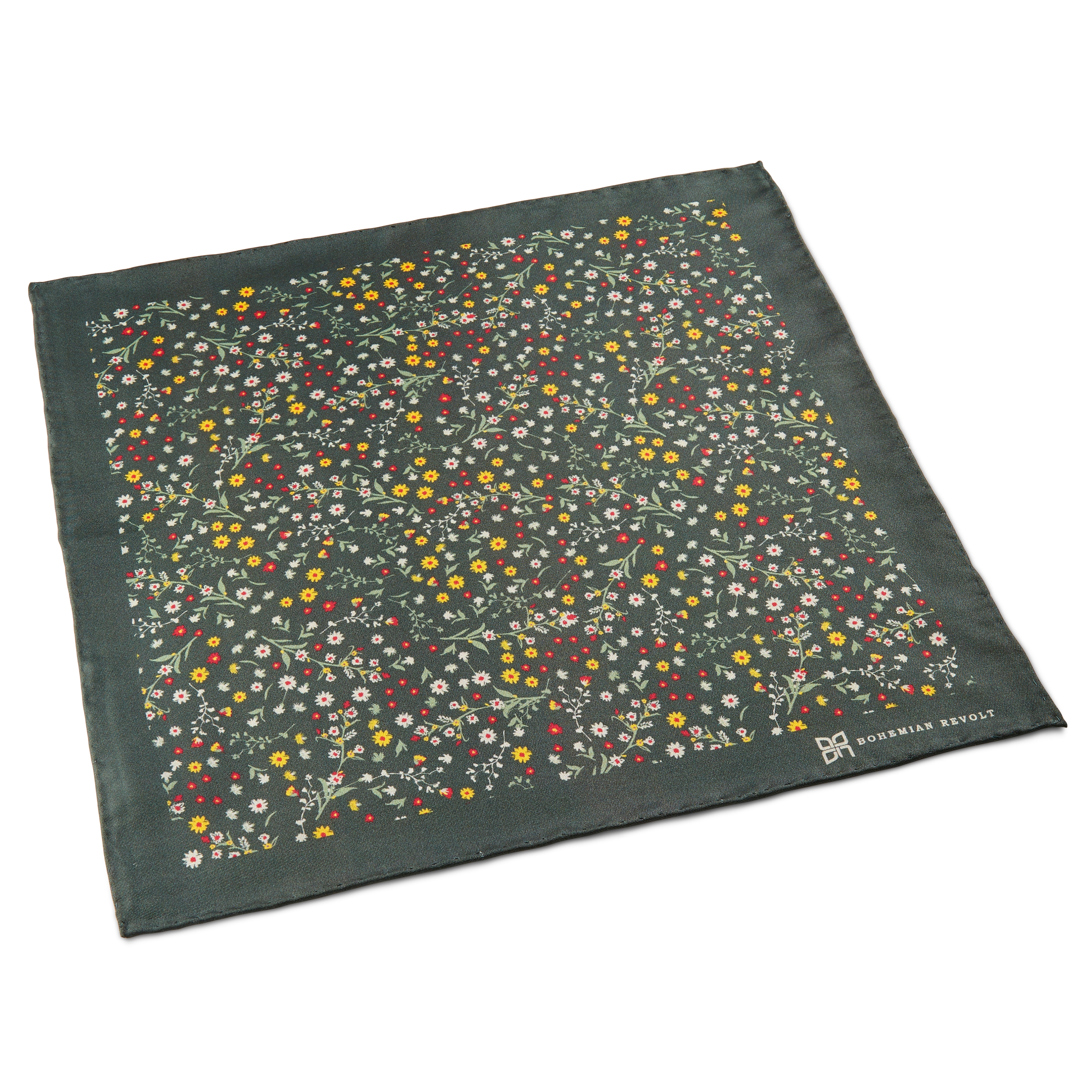 Pochette de costume Boho en soie Bjorn  - 2