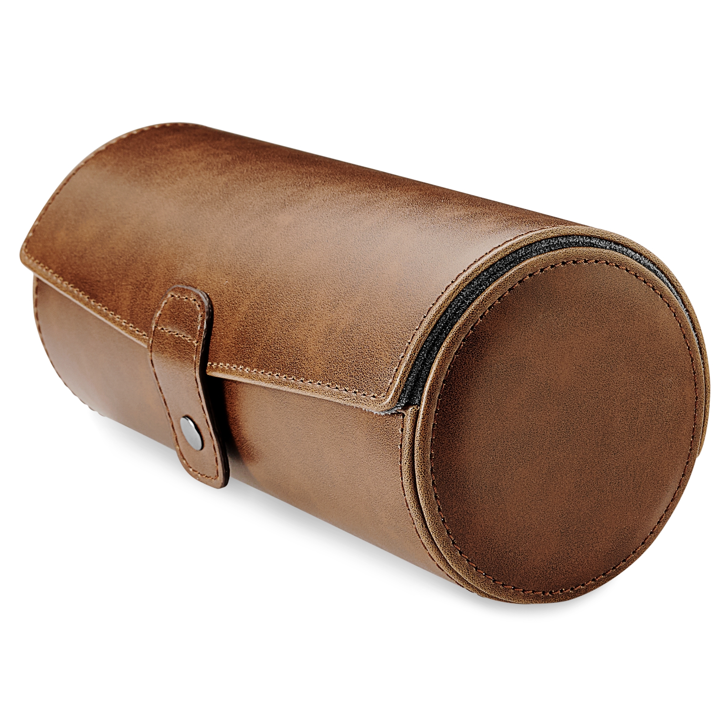 Braune Uhren- und Schmuckrolle - 5