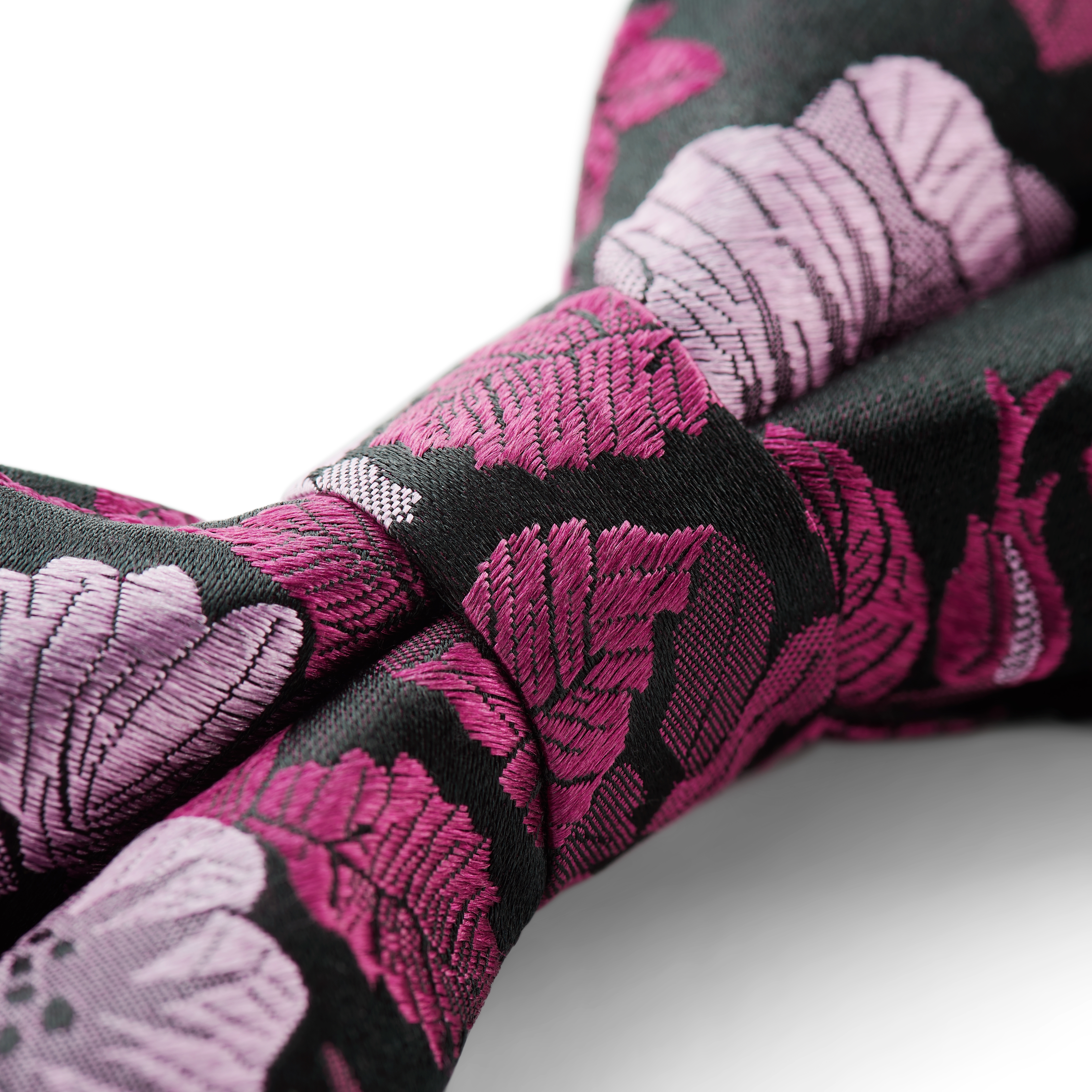 Dianthus | Pink Silk Flower Pre-Tied Bow Tie - 3