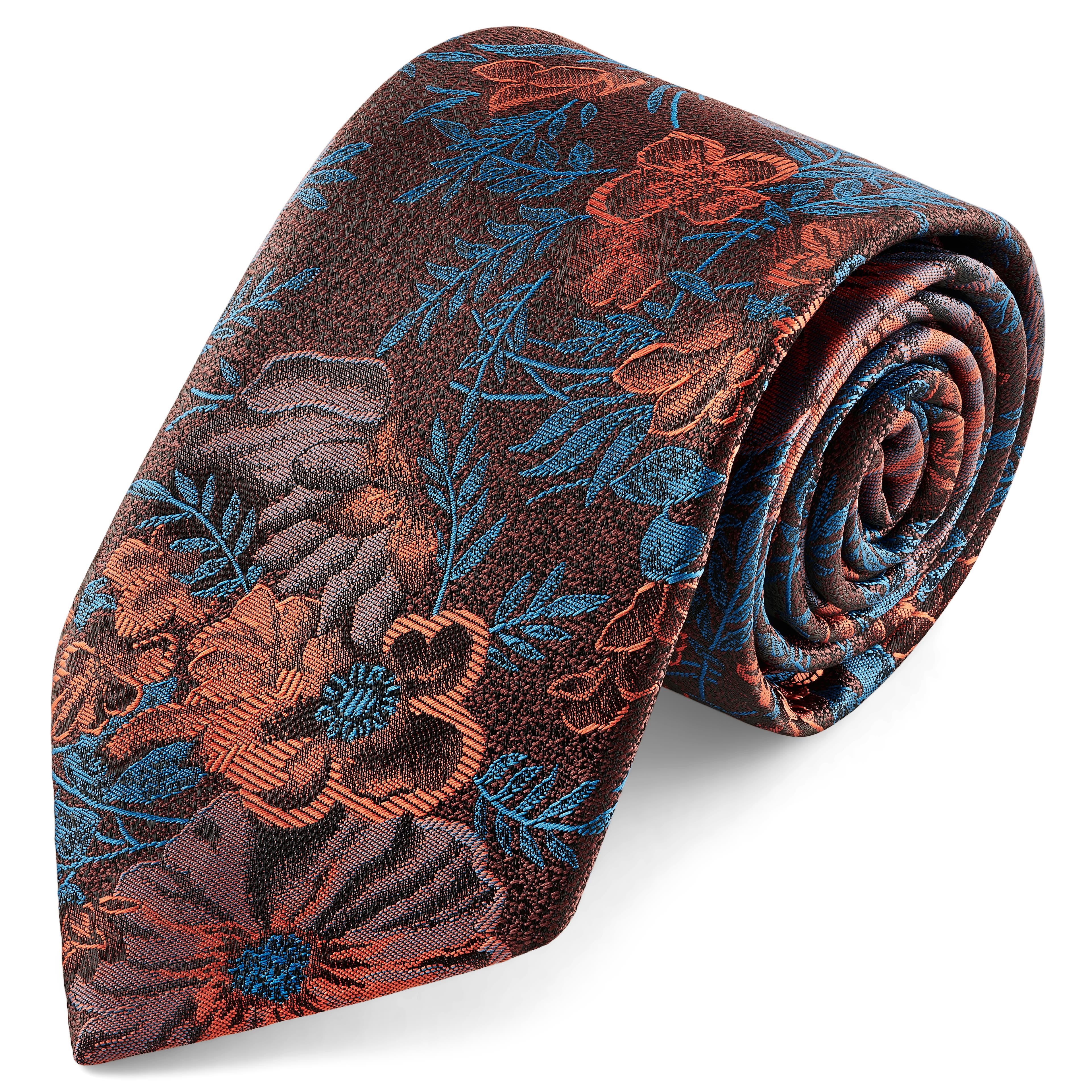 Dianthus | Cravată de 8 cm cu flori portocaliu închis