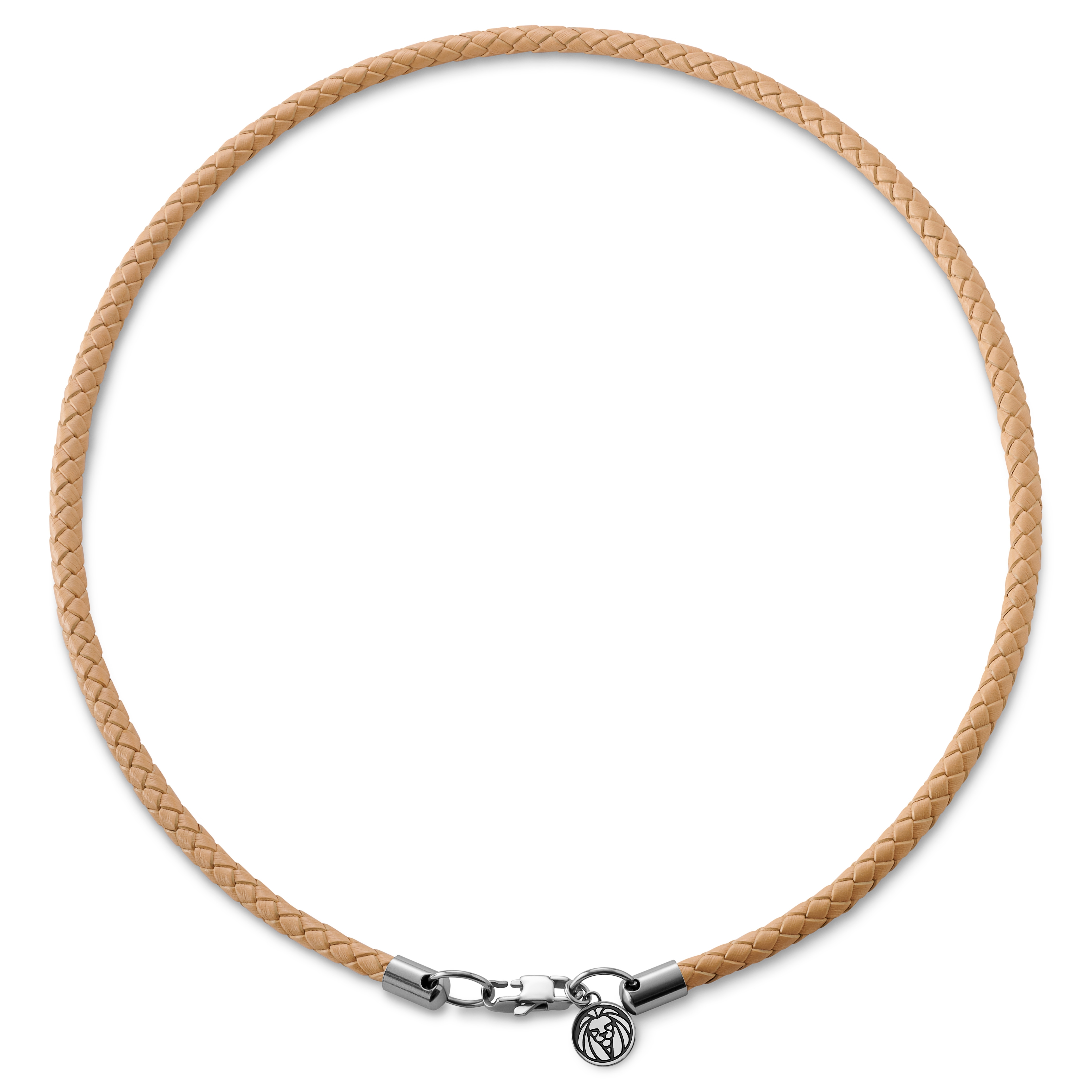 Tenvis | 5 mm Sand Leather Necklace - 6