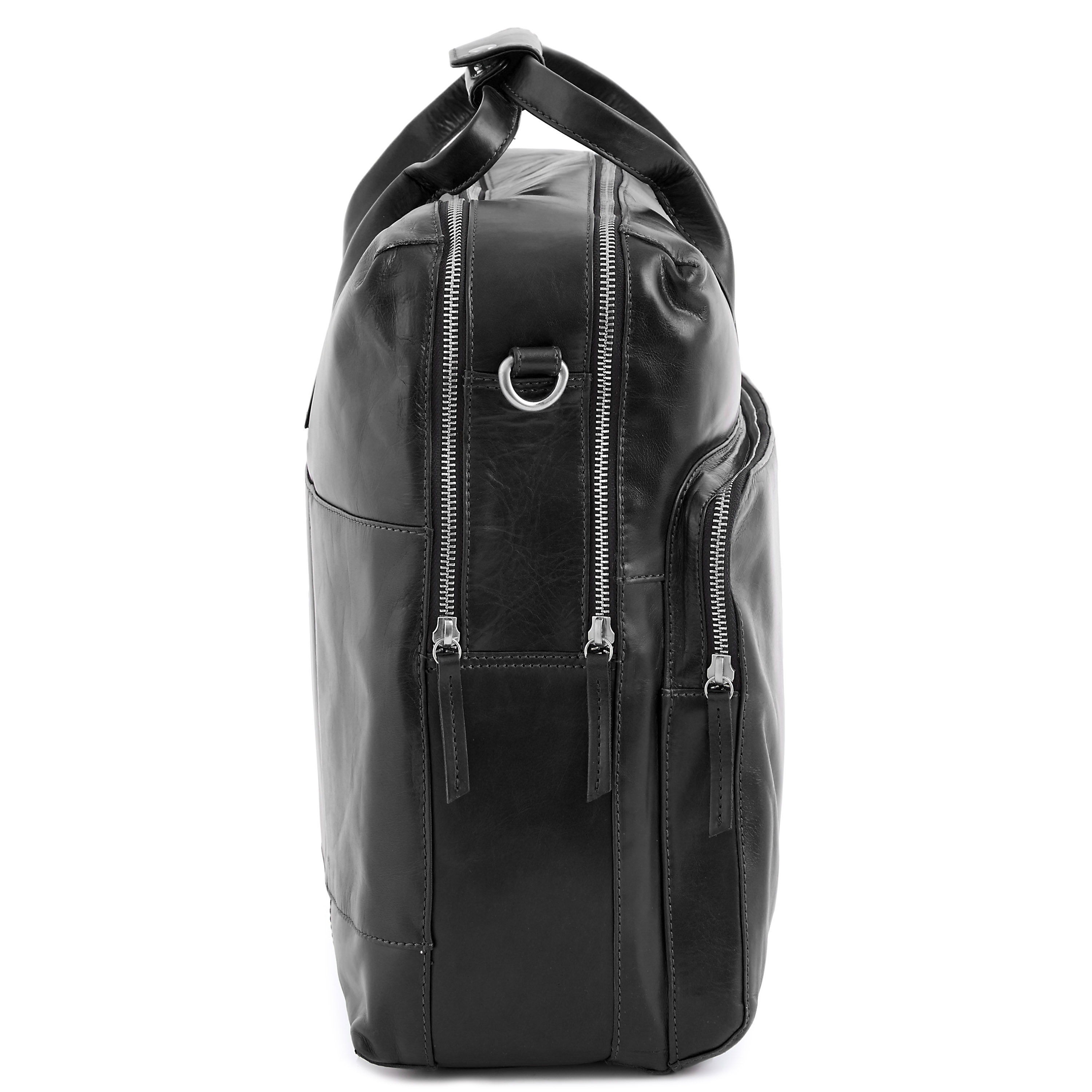 Bolsa de Ombro Grande Preta Jasper  - 6