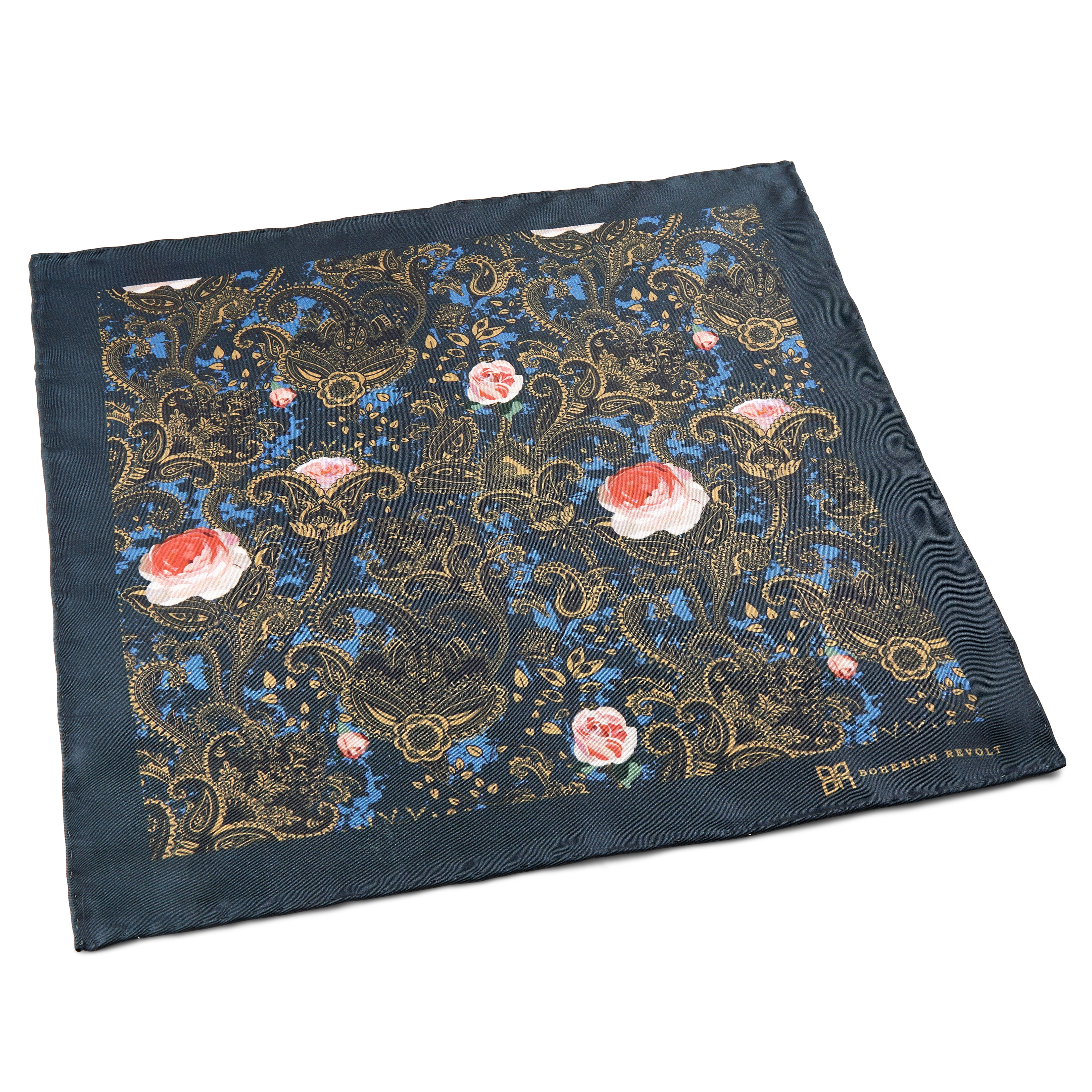 Beau Silk Boho Pocket Square - 2