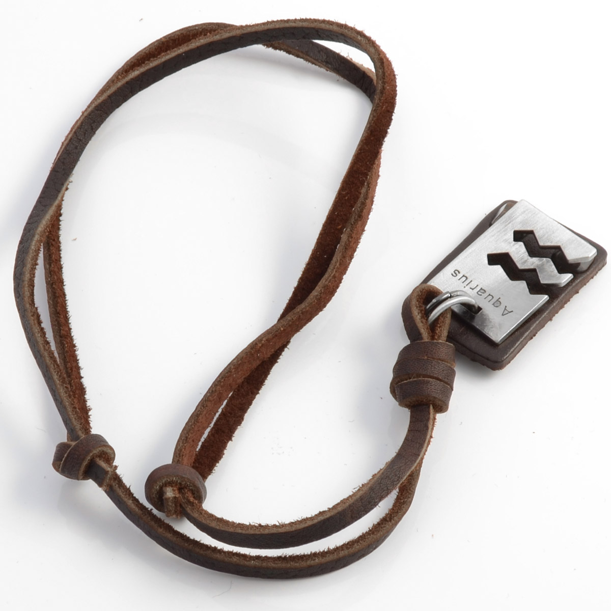 Lederhalskette Wassermann - 3