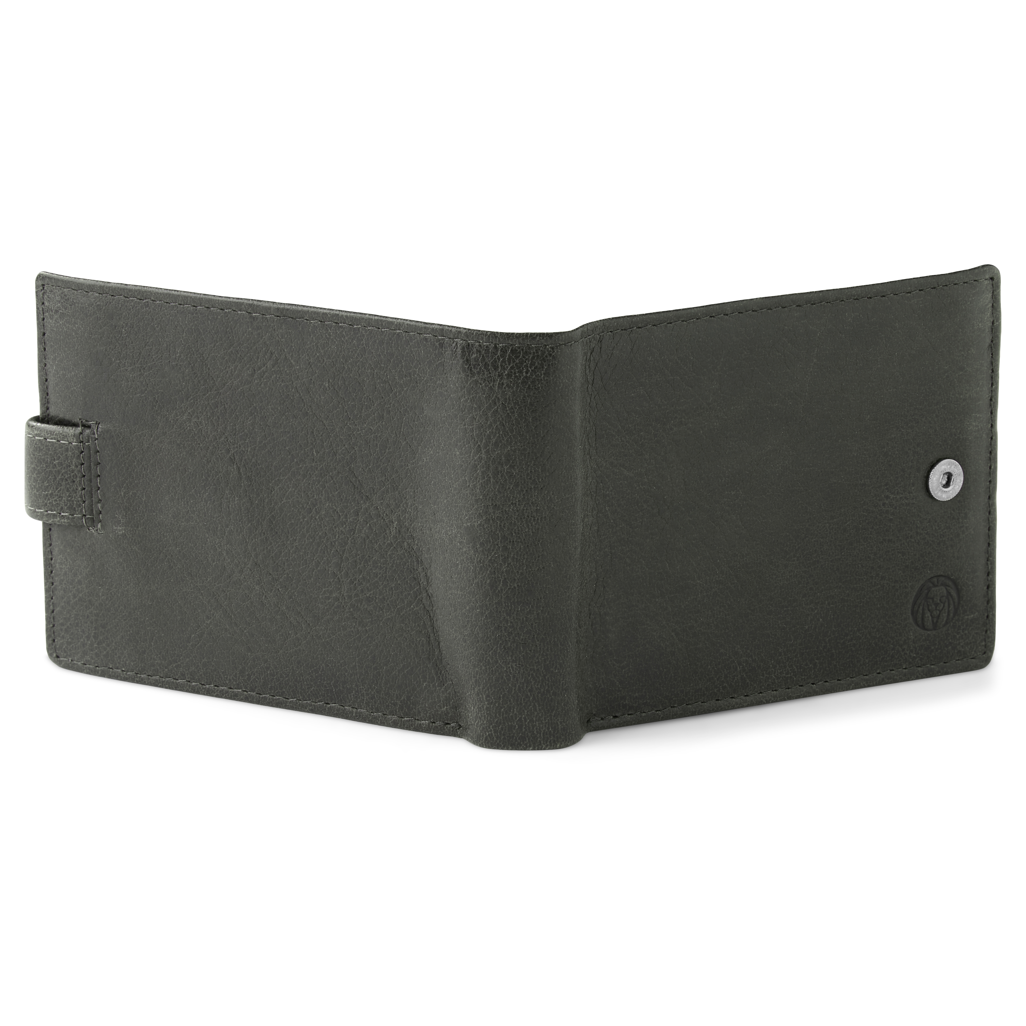 Bruingrijze Ergonomische Lederen Licio Portemonnee - 3