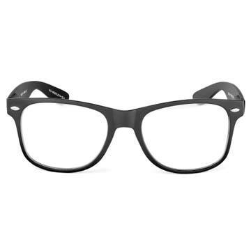 Vista | Black Blue Light Blocking Clear Lens Glasses