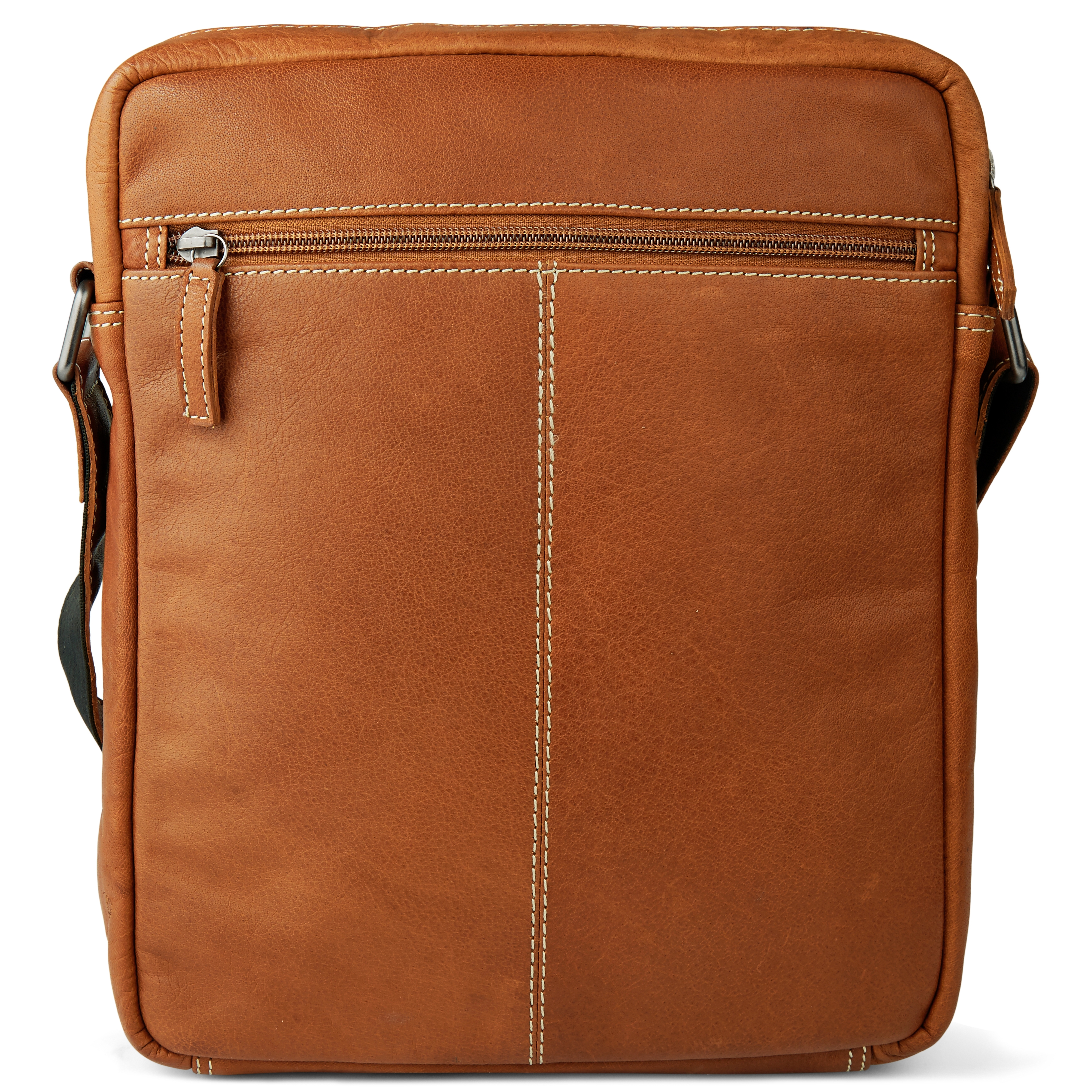 Oxford Classic Tan City Leather Bag - 3