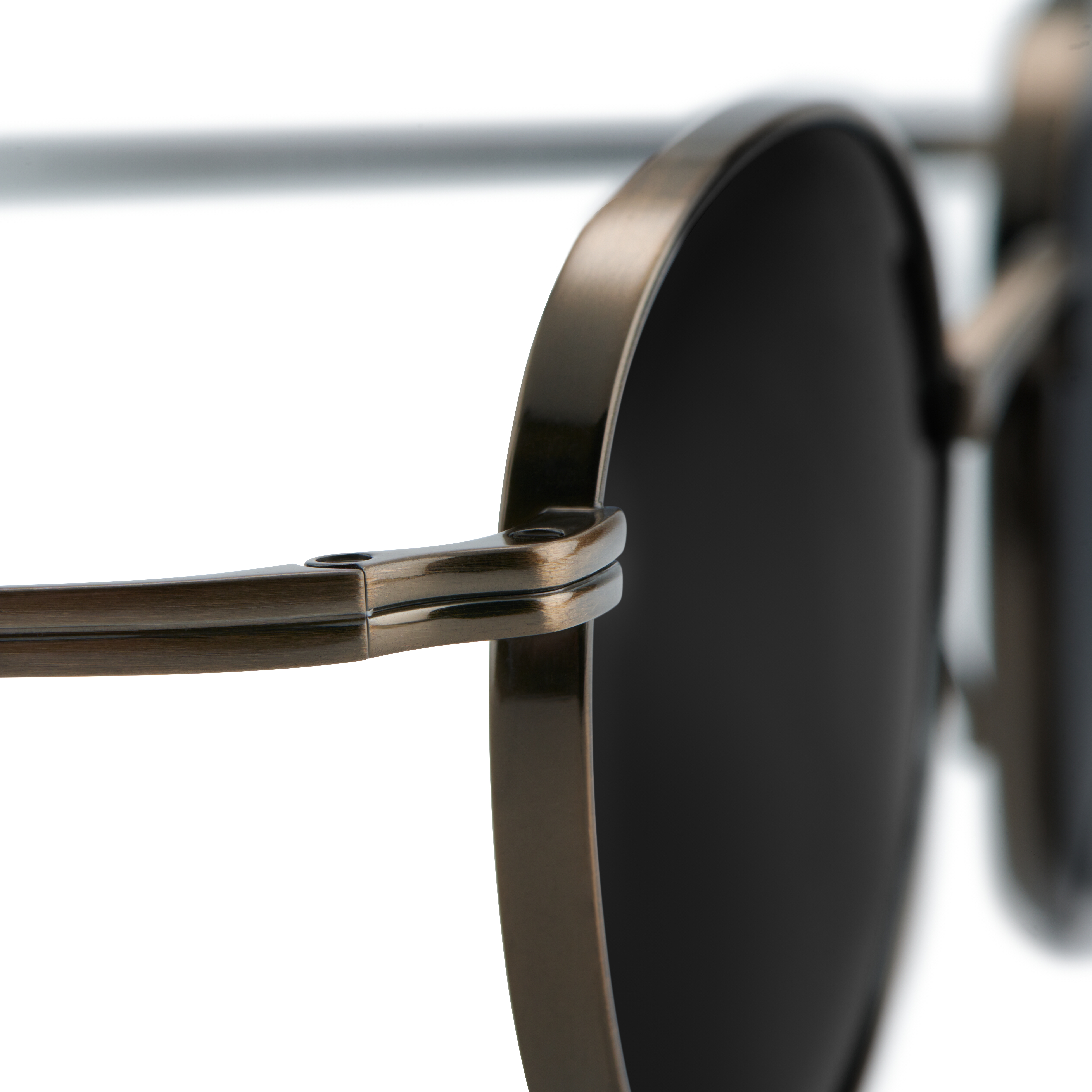 Occasus |  Lunettes de soleil en titane couleur cuivre à verres ronds polarisés - 7