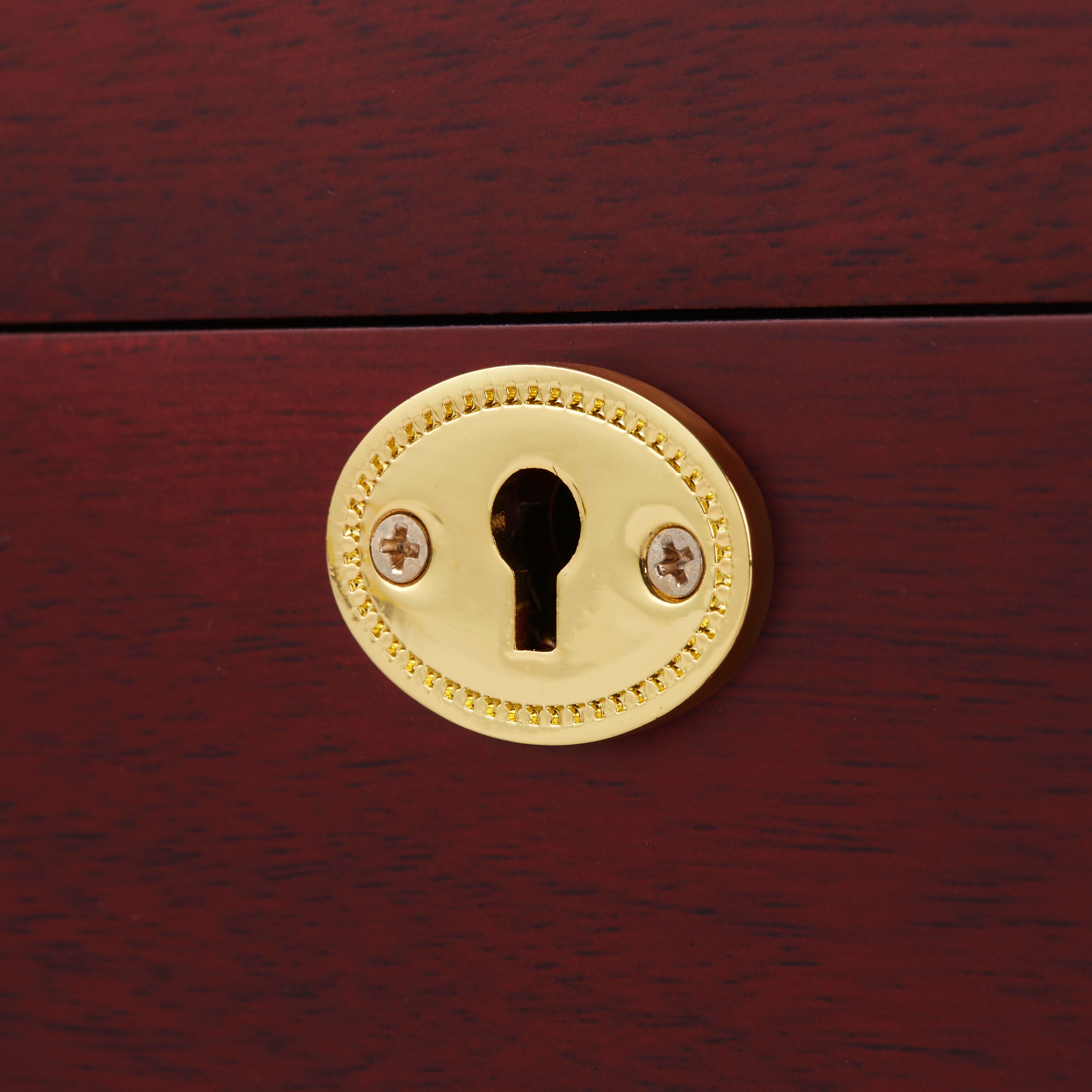 Boîtier de montre verrouillable en bois de cerisier - 12 montres - 4