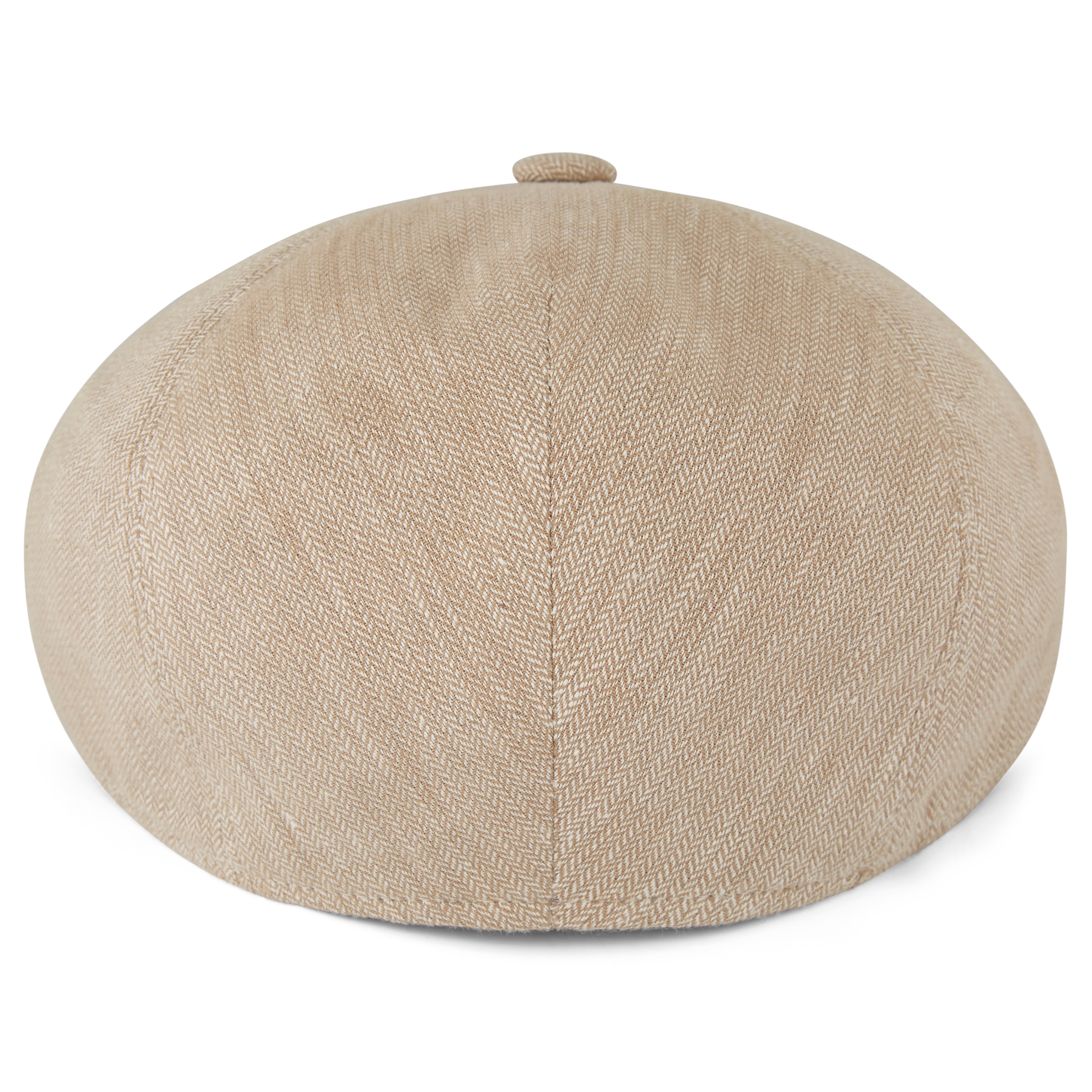 Beige Molise flat cap -lakki - 4