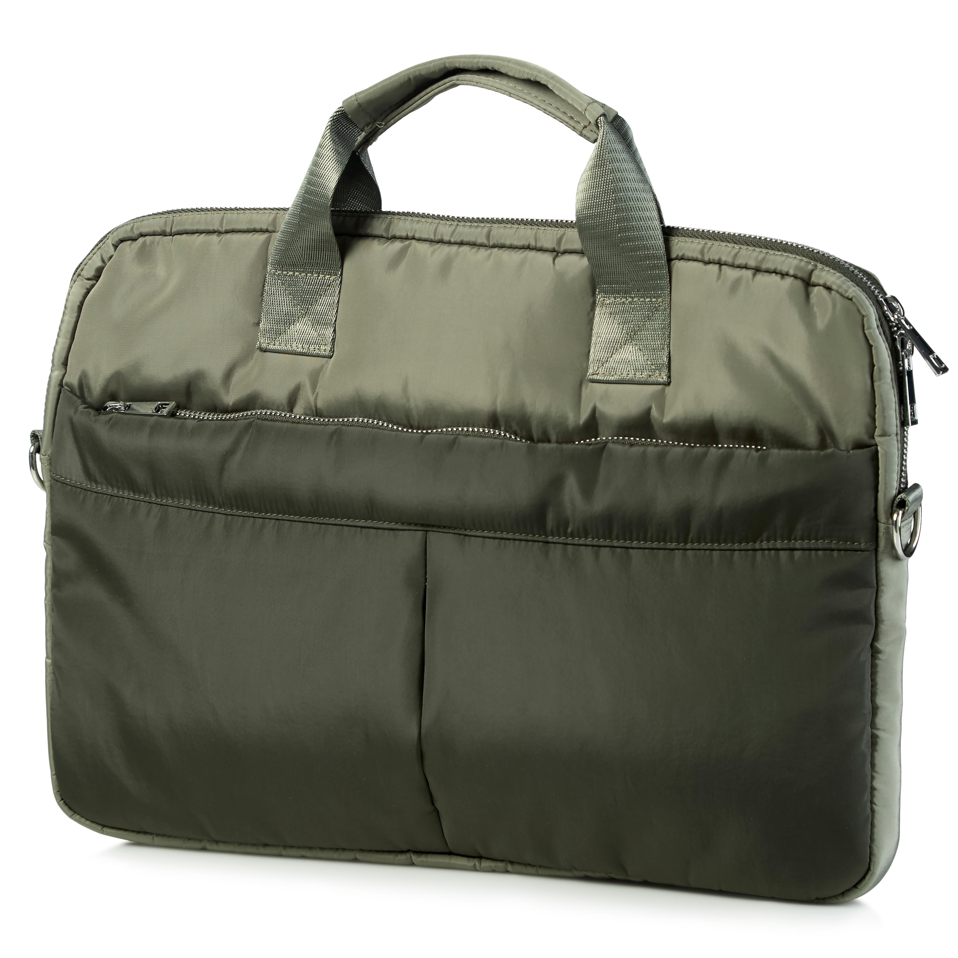 FAZE | Two-Tone Green Padded Laptop Bag FAZE | Two-Tone Green Padded Laptop Bag