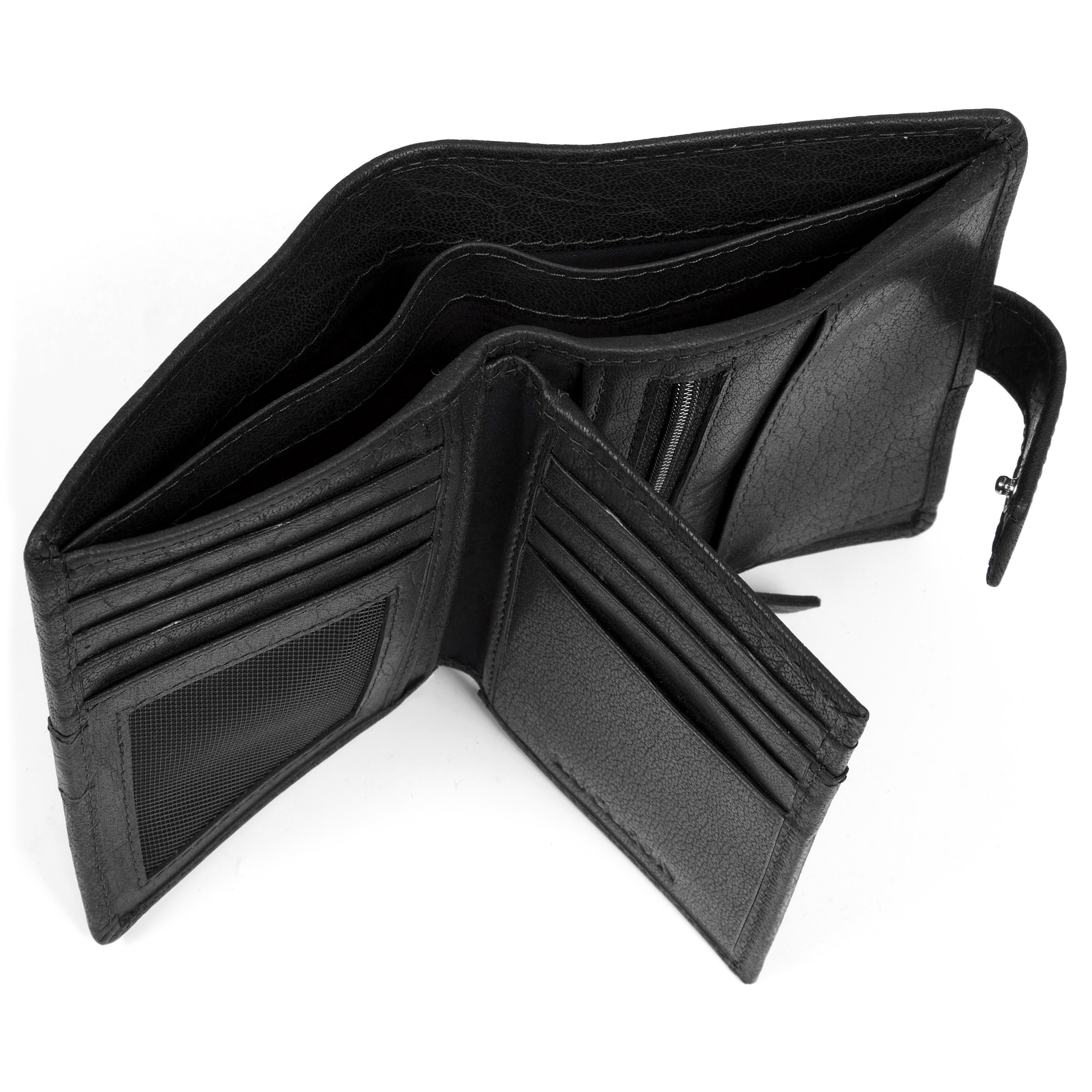 Montreal Executive Black RFID Leather Wallet - 8