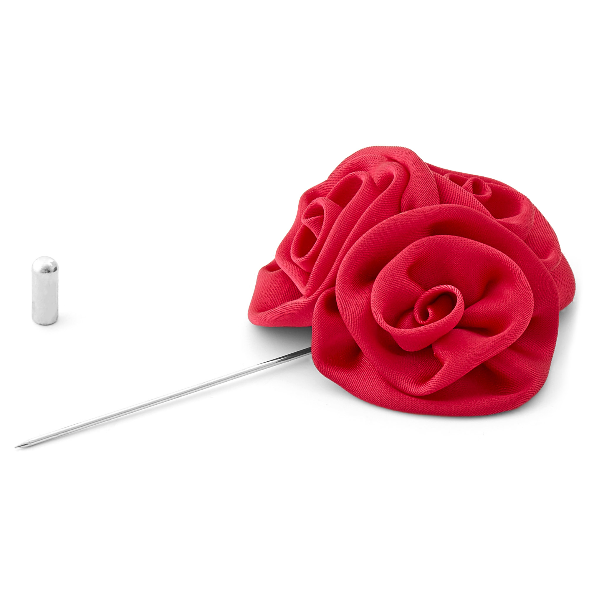Red Rose Lapel Flower - 2