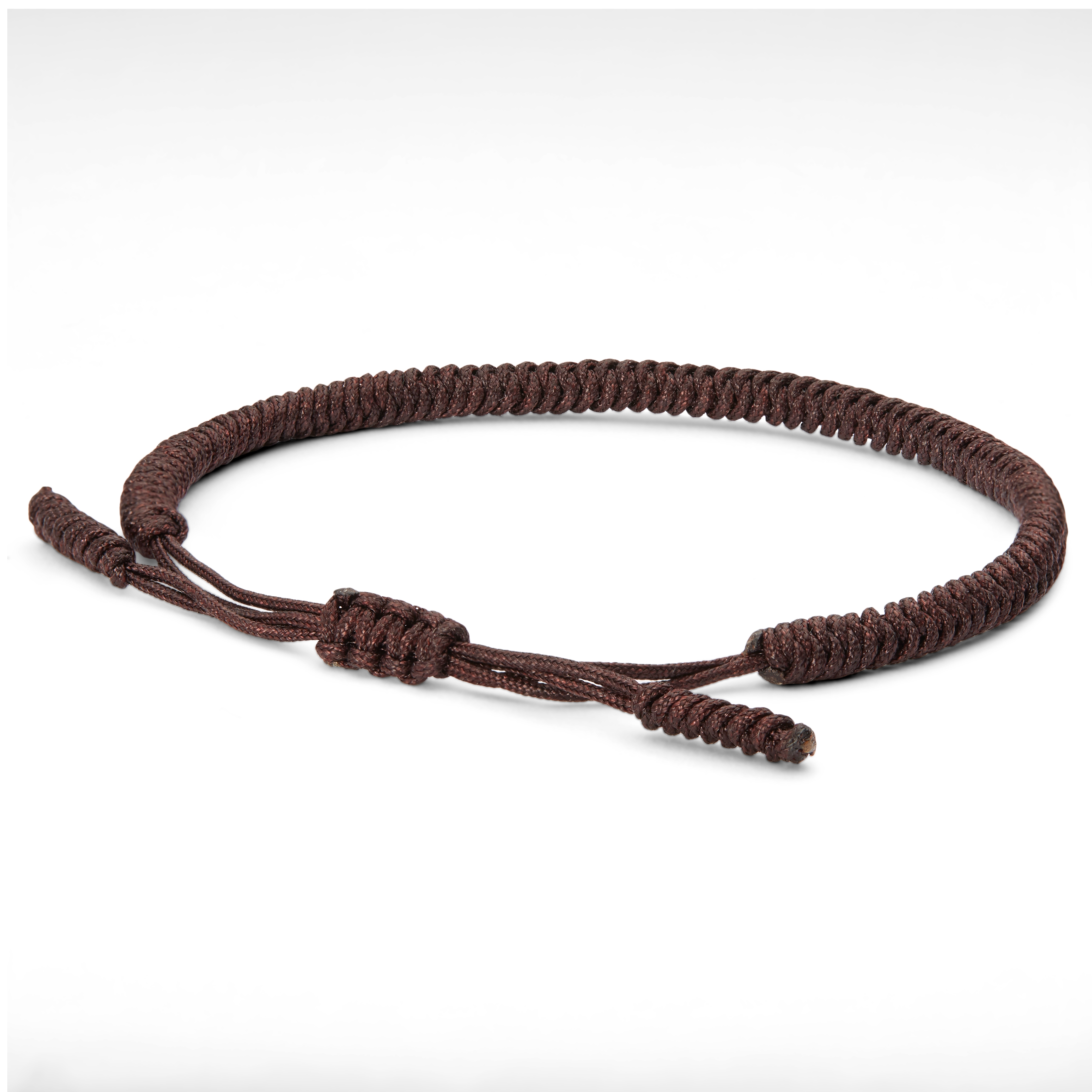 Bracelet de noeud chanceux brun Whit - 2