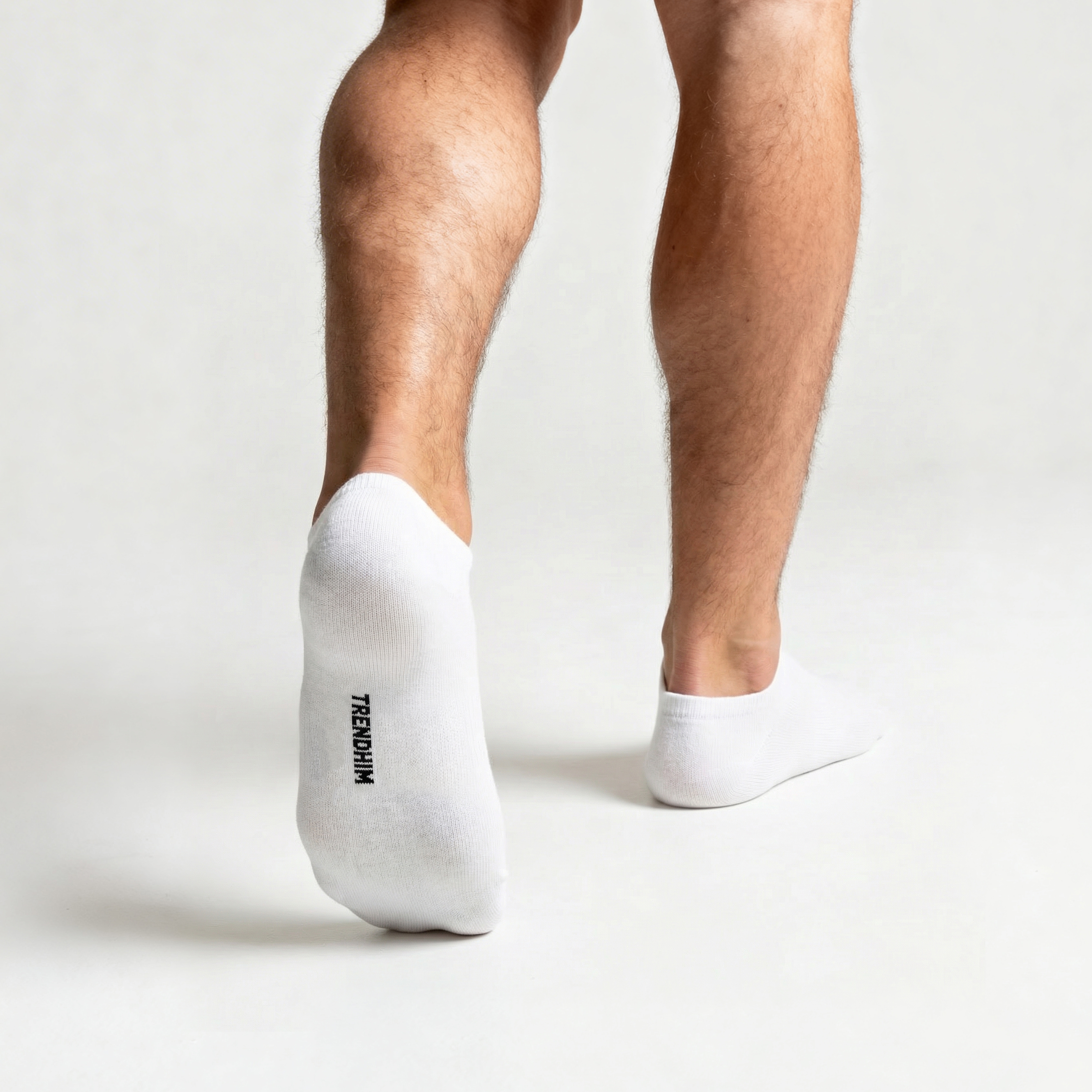 TrueFeel | 3-Pack White Cotton Ankle Socks - 4