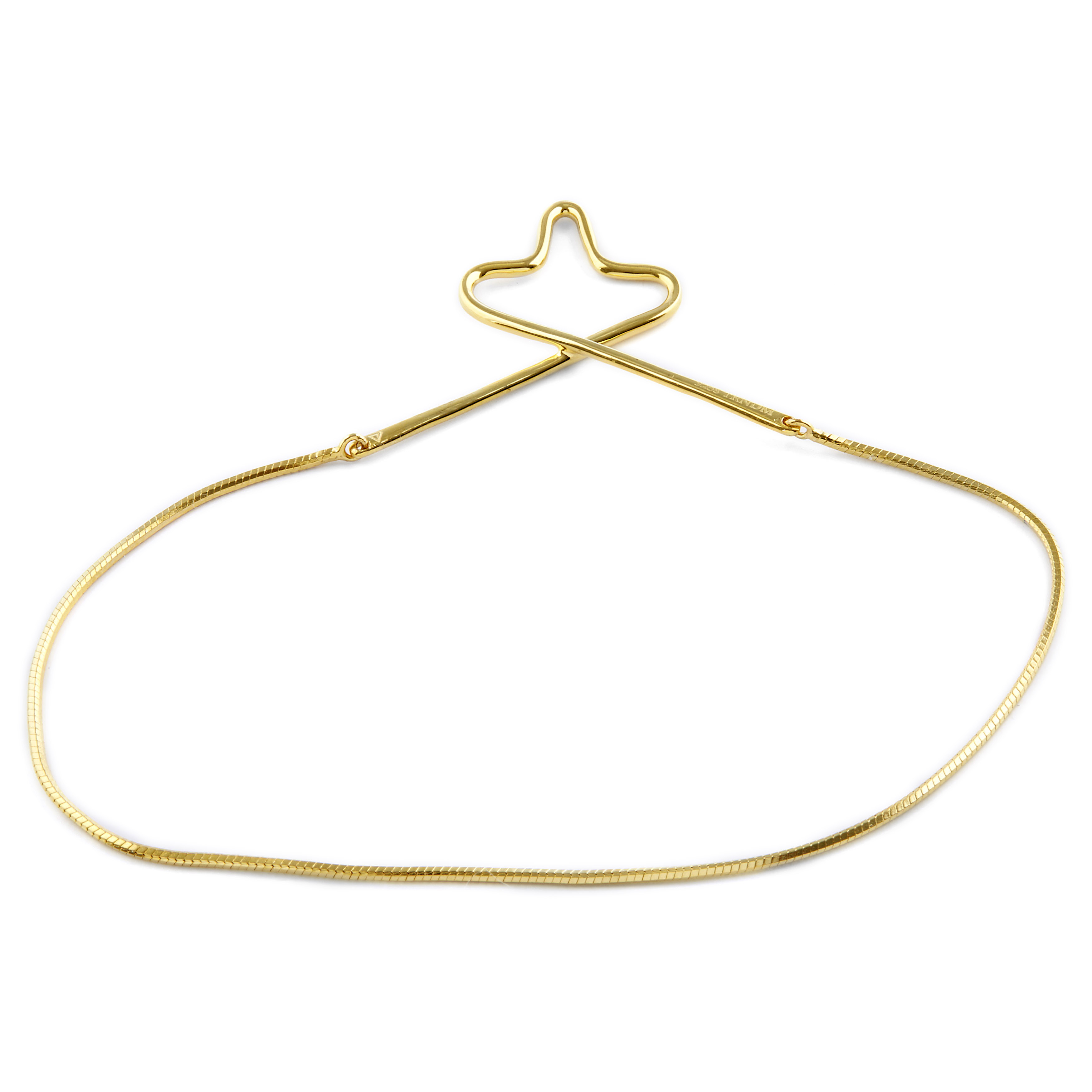 Gold Snake 925s Tie Chain