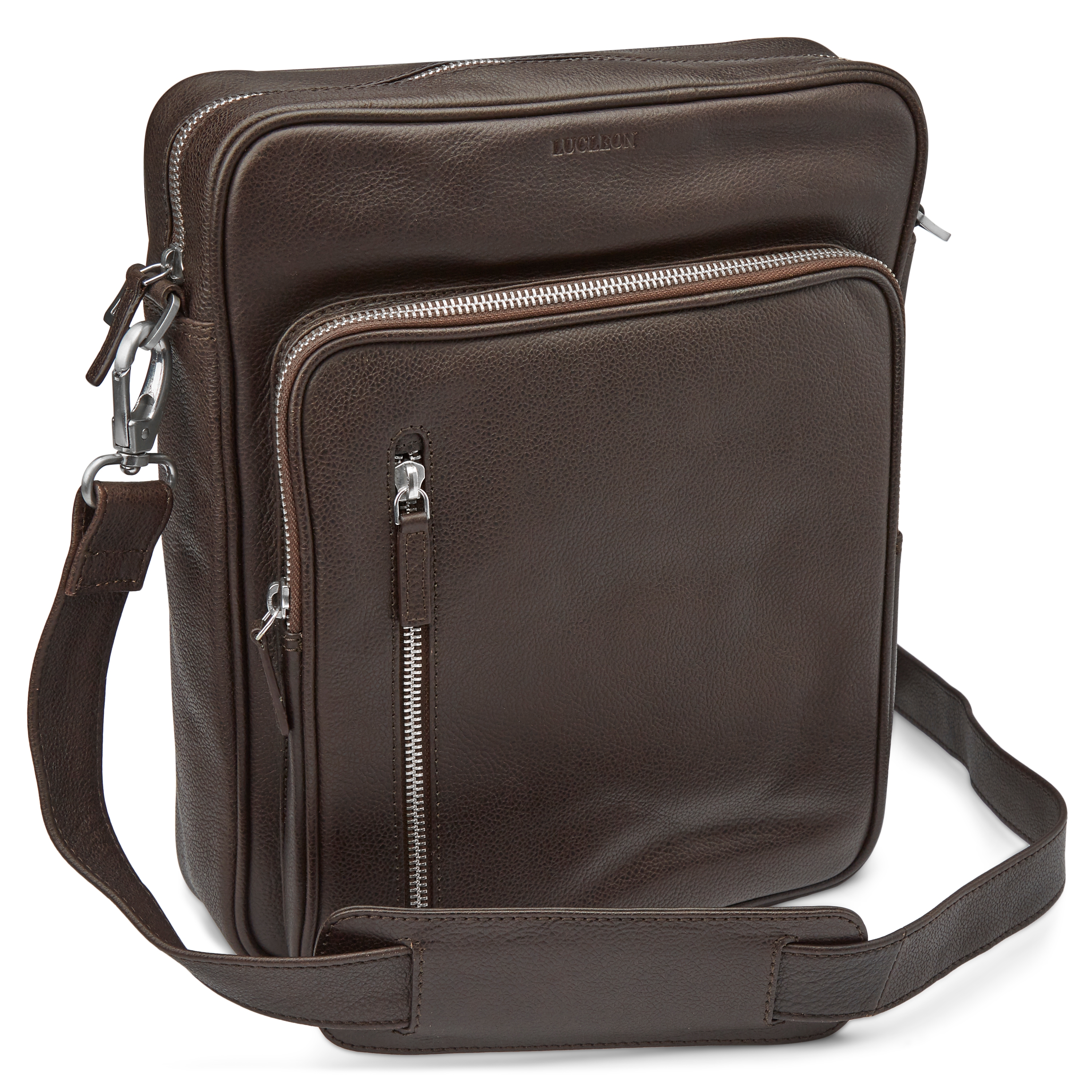 Lev Mørkebrun Skinnveske - 2