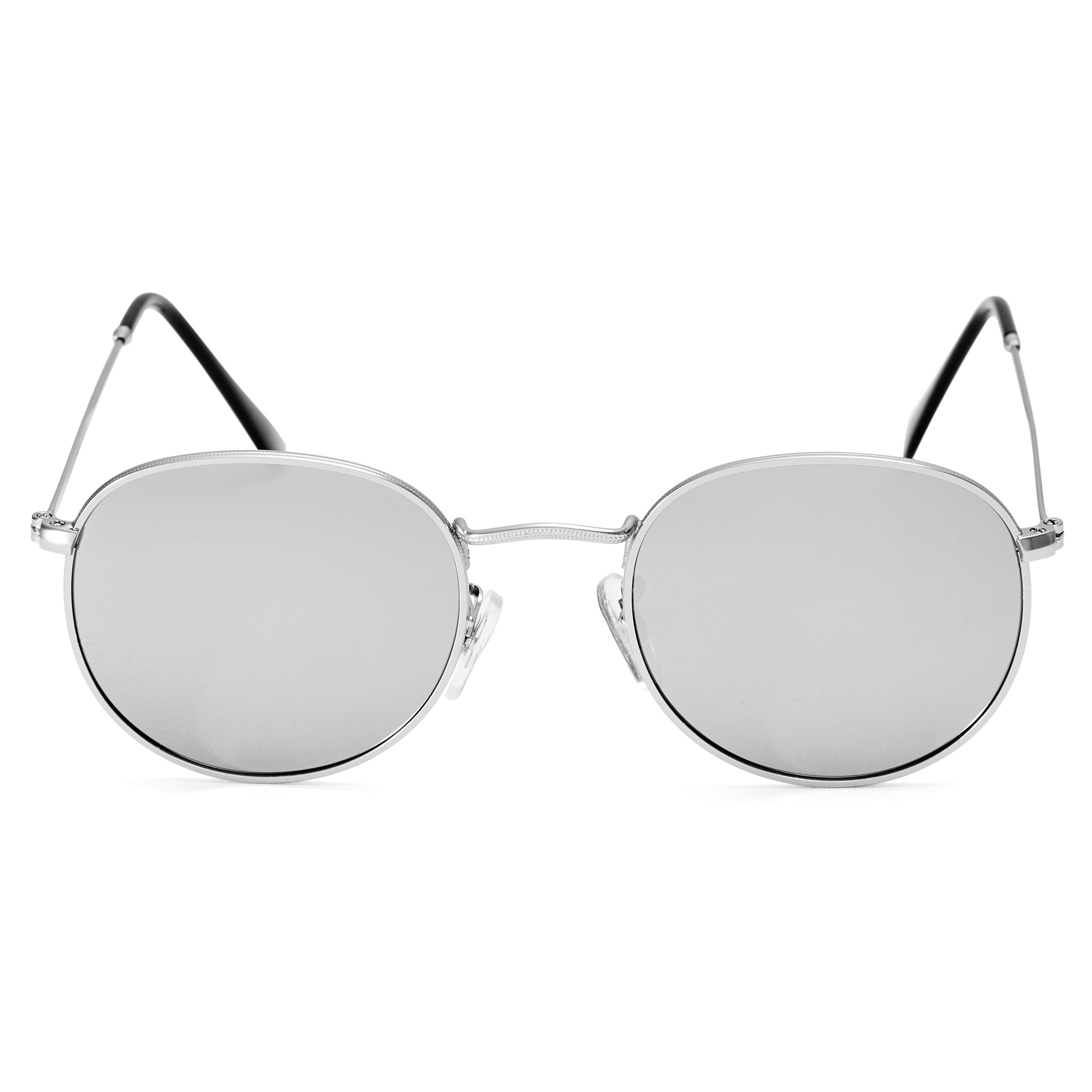Dandy Silver-Tone Polarized Sunglasses