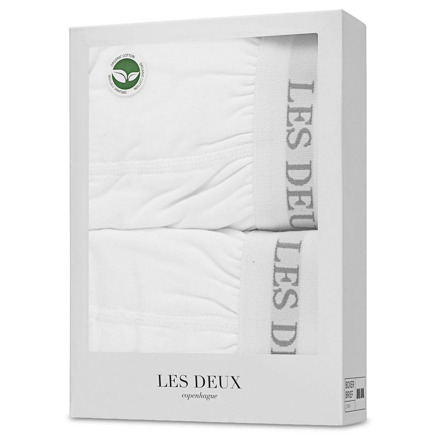 Les Deux | Witte Warren Boxershorts – 2-pack - 2