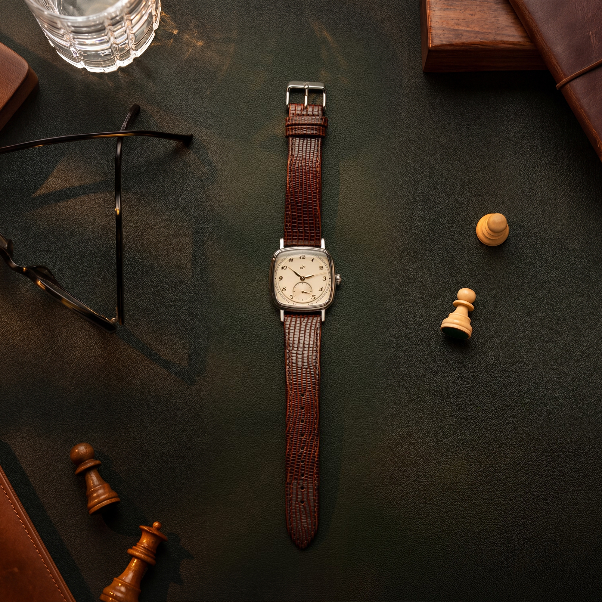 AV86 | 1954 Amalfi Mechanical Watch Steel & Off-white - 4