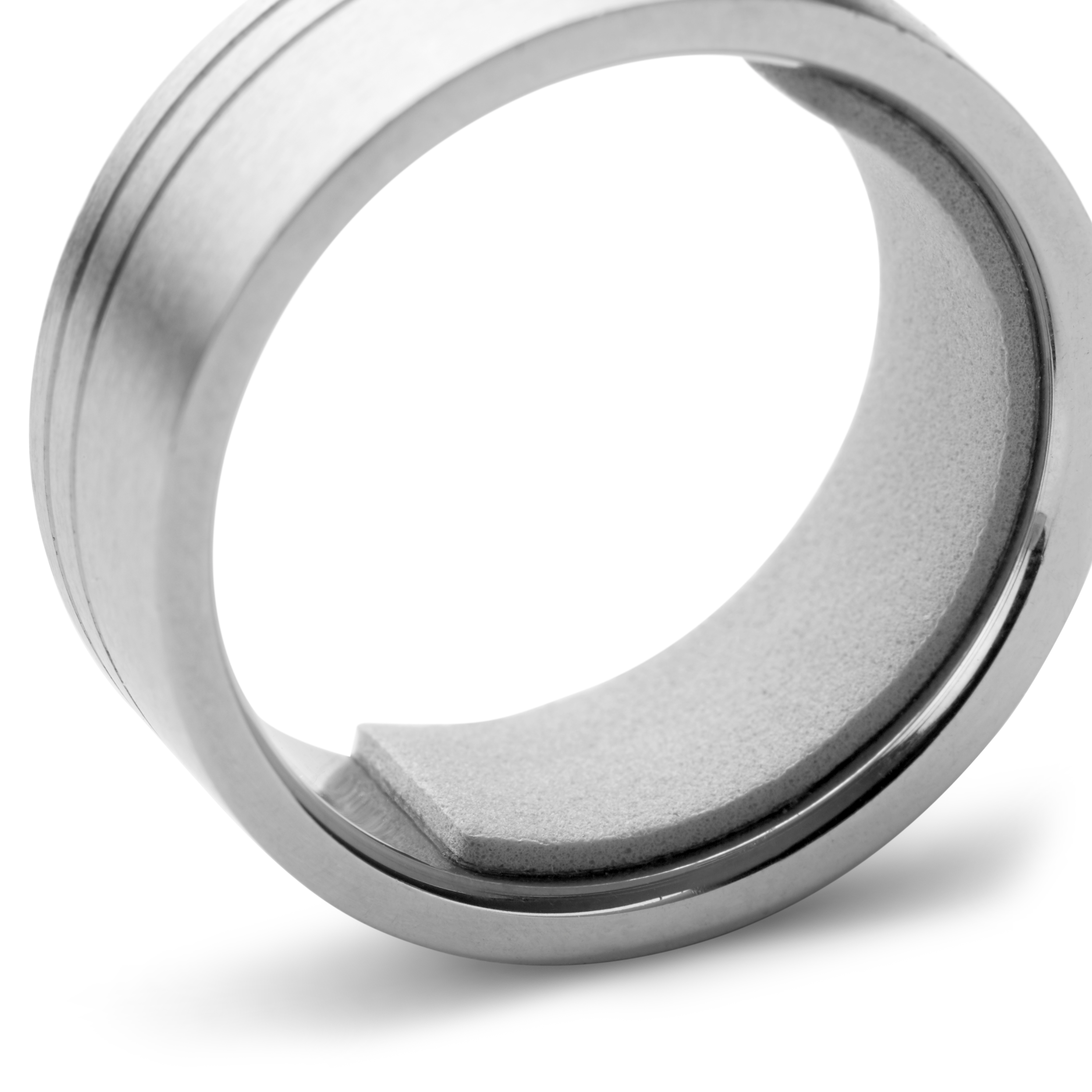 Regolatori Per Misura Anello EZsizer – Set Di 6 Protettori (2 Stretti, 2 Medi, 2 Larghi) Made In USA