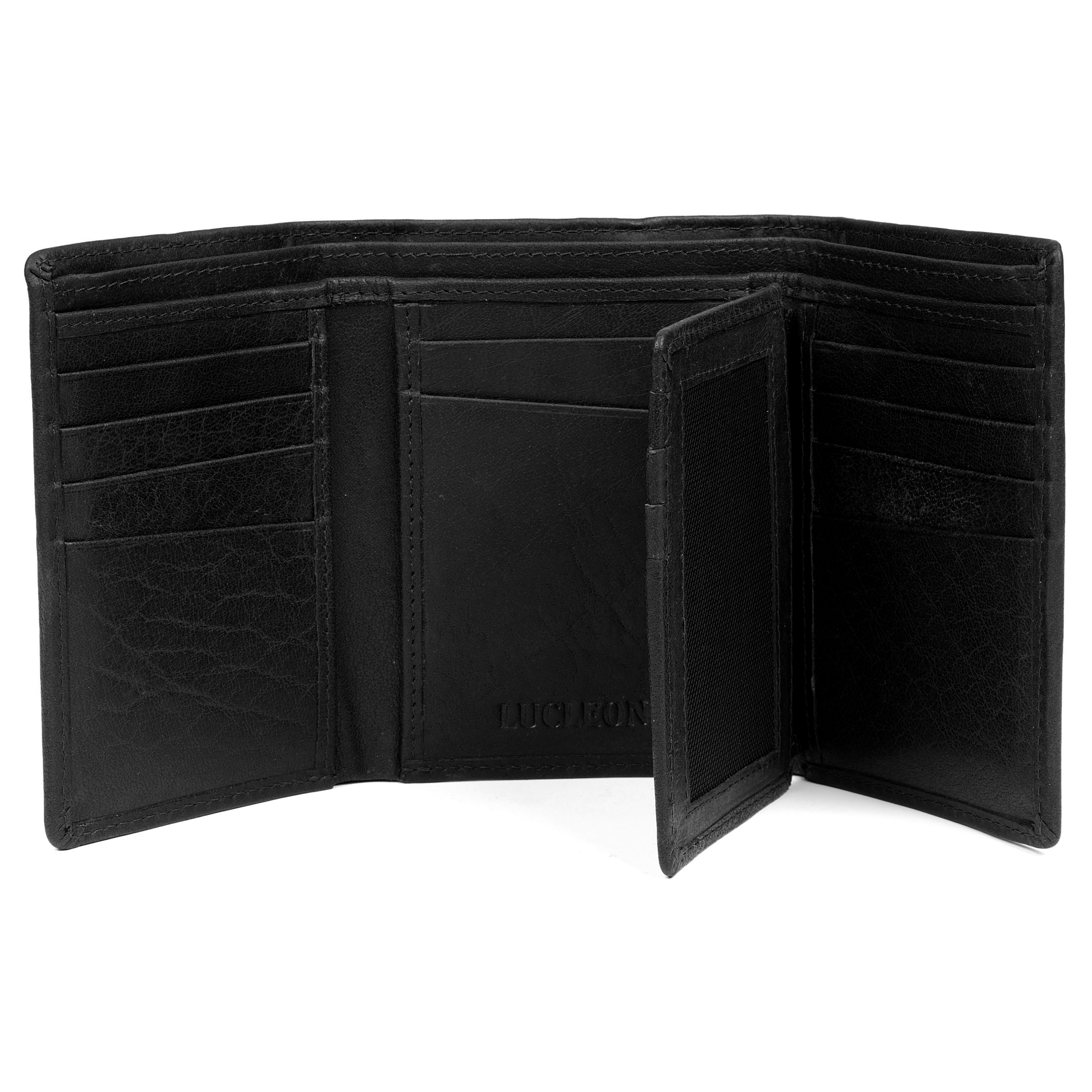 Montreal Maple Black RFID Leather Wallet - 6