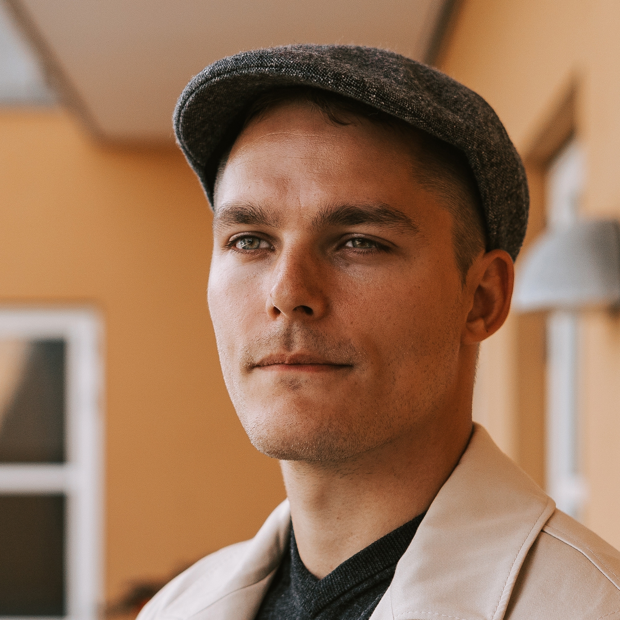 Molise Graue Fido Schiebermütze - 6