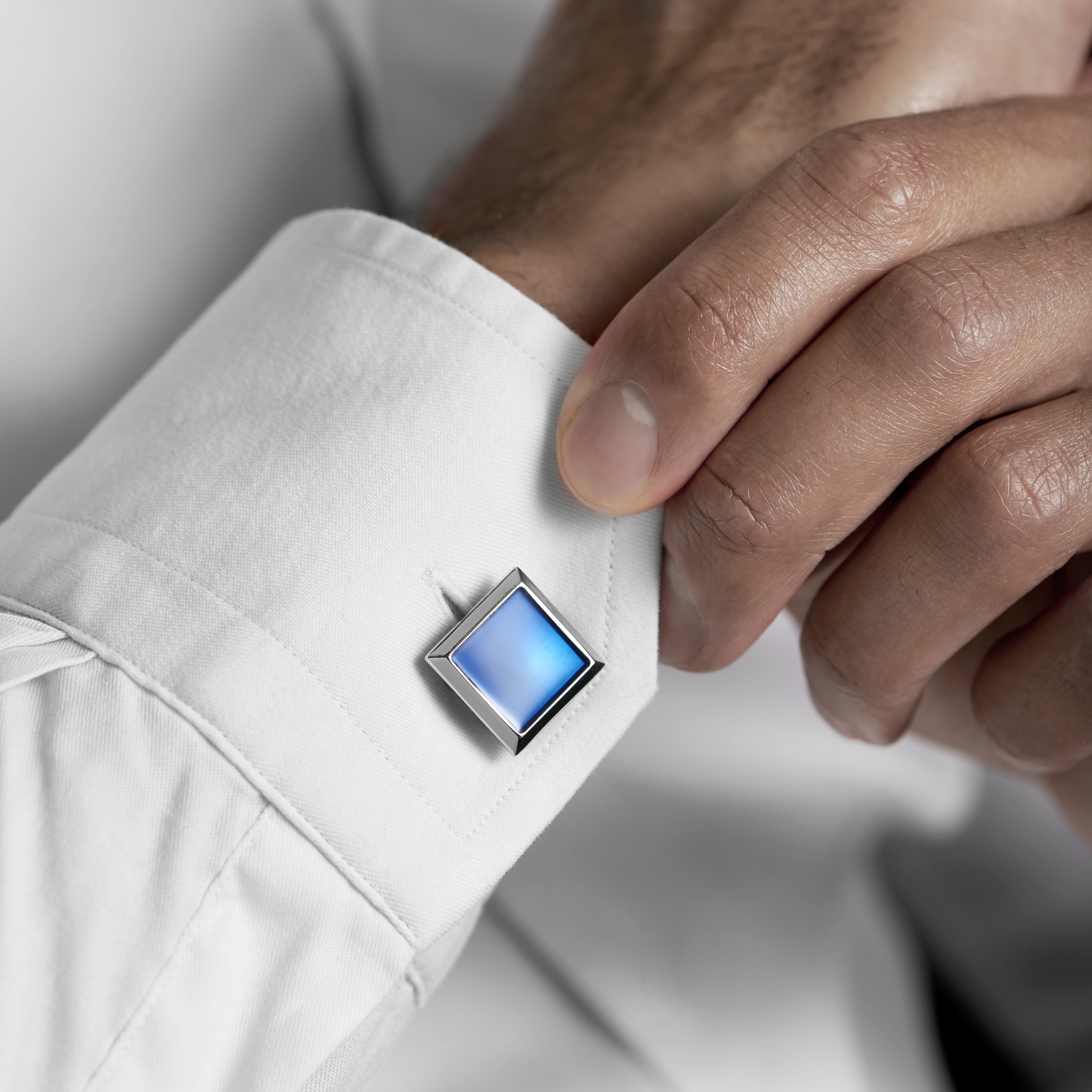 Blå Knappkåpor / Manschettknappar - 3