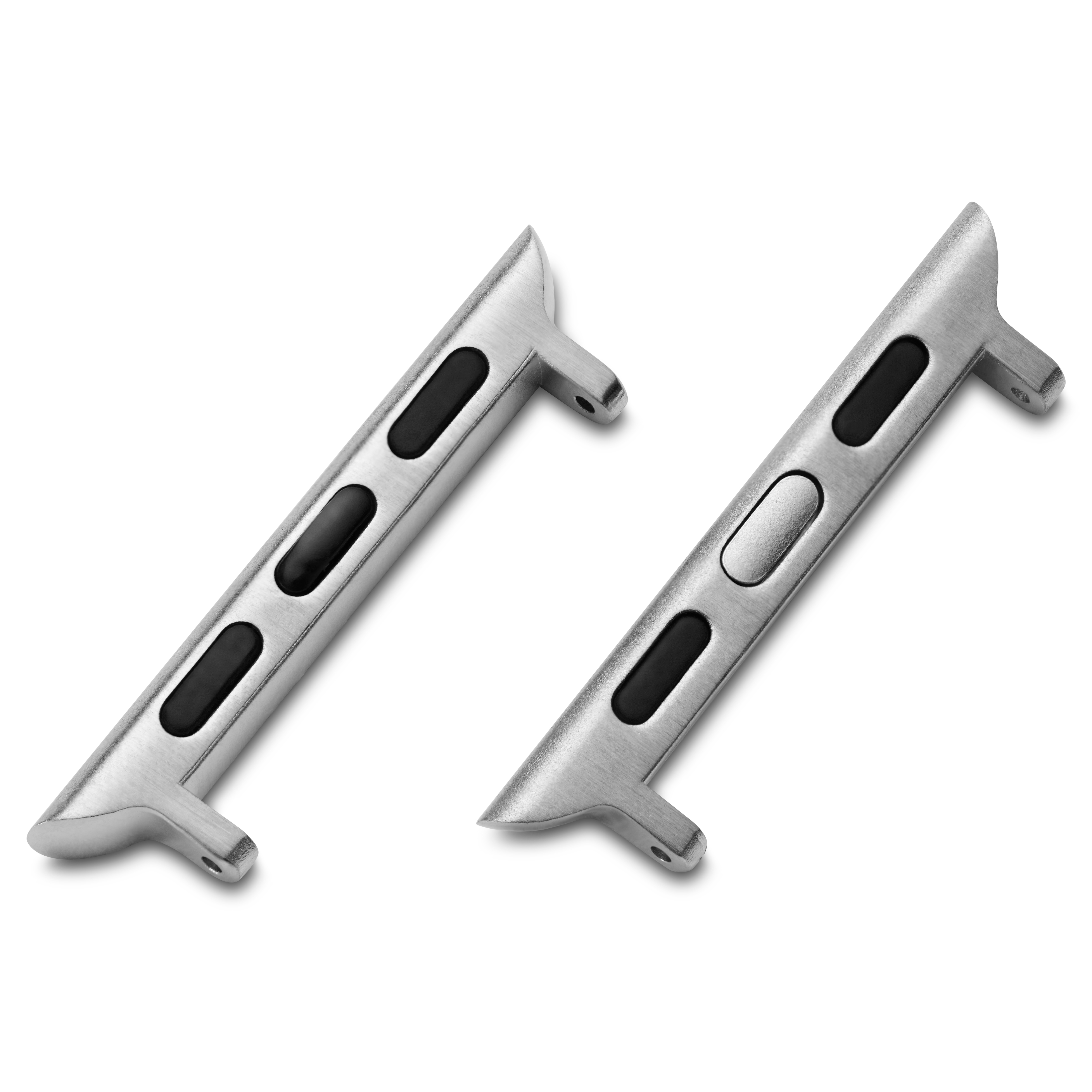 Silver-Tone Apple Watch Band Adapter (40mm) - 1