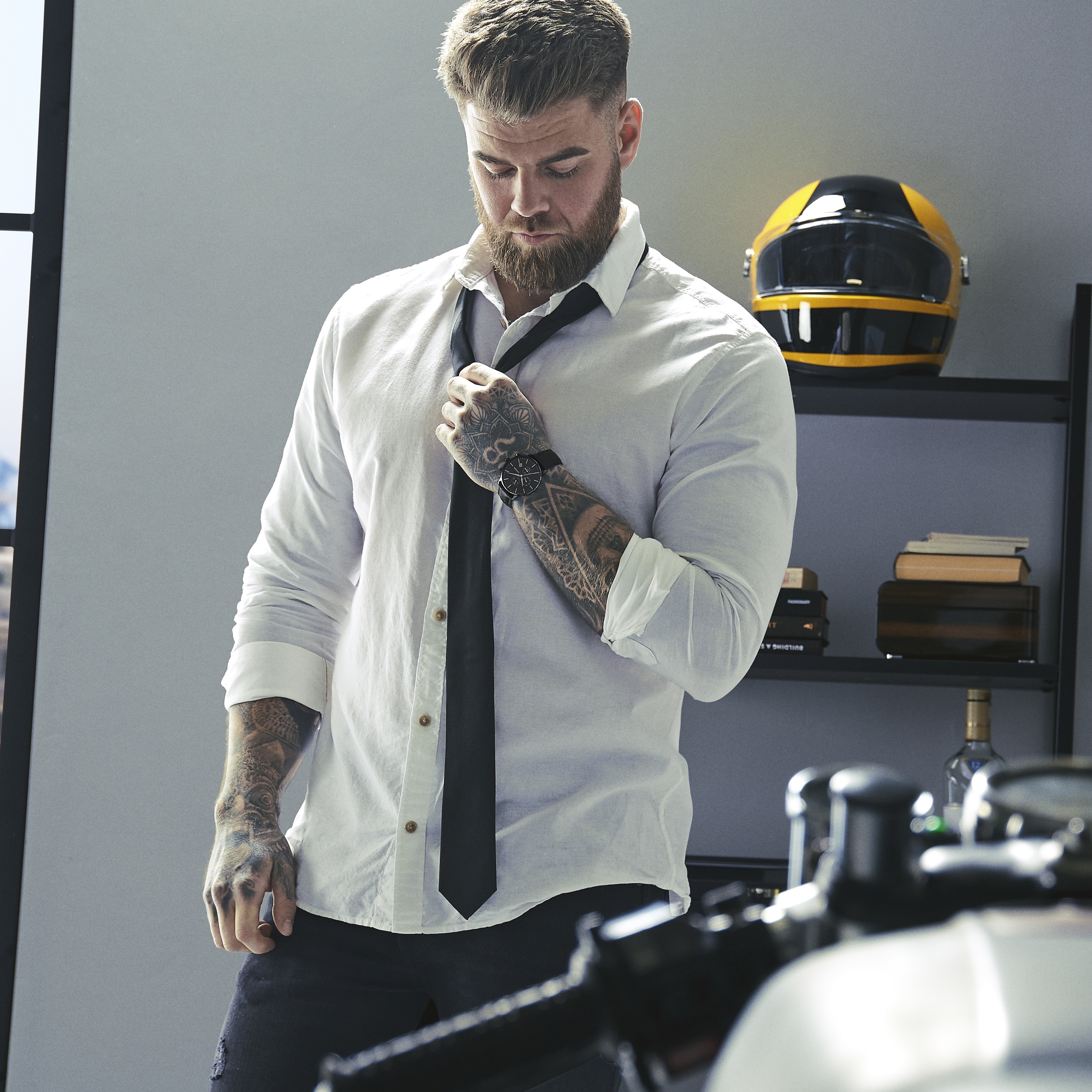 Lester Ternion acél két időzónás karóra - 5