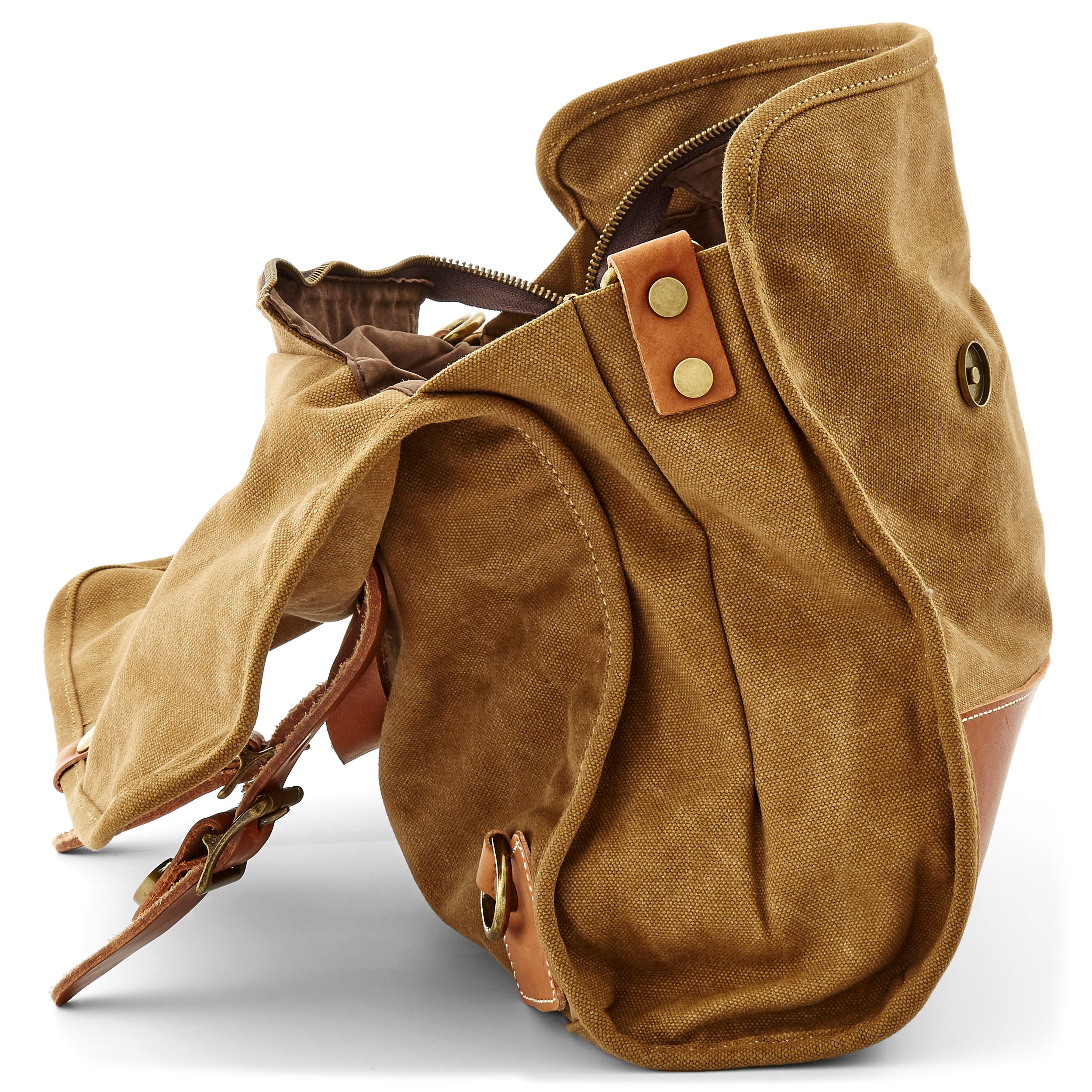 Smeđa platnena torba - 3