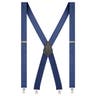 Marineblå Denim X-ryg Clip-on Seler