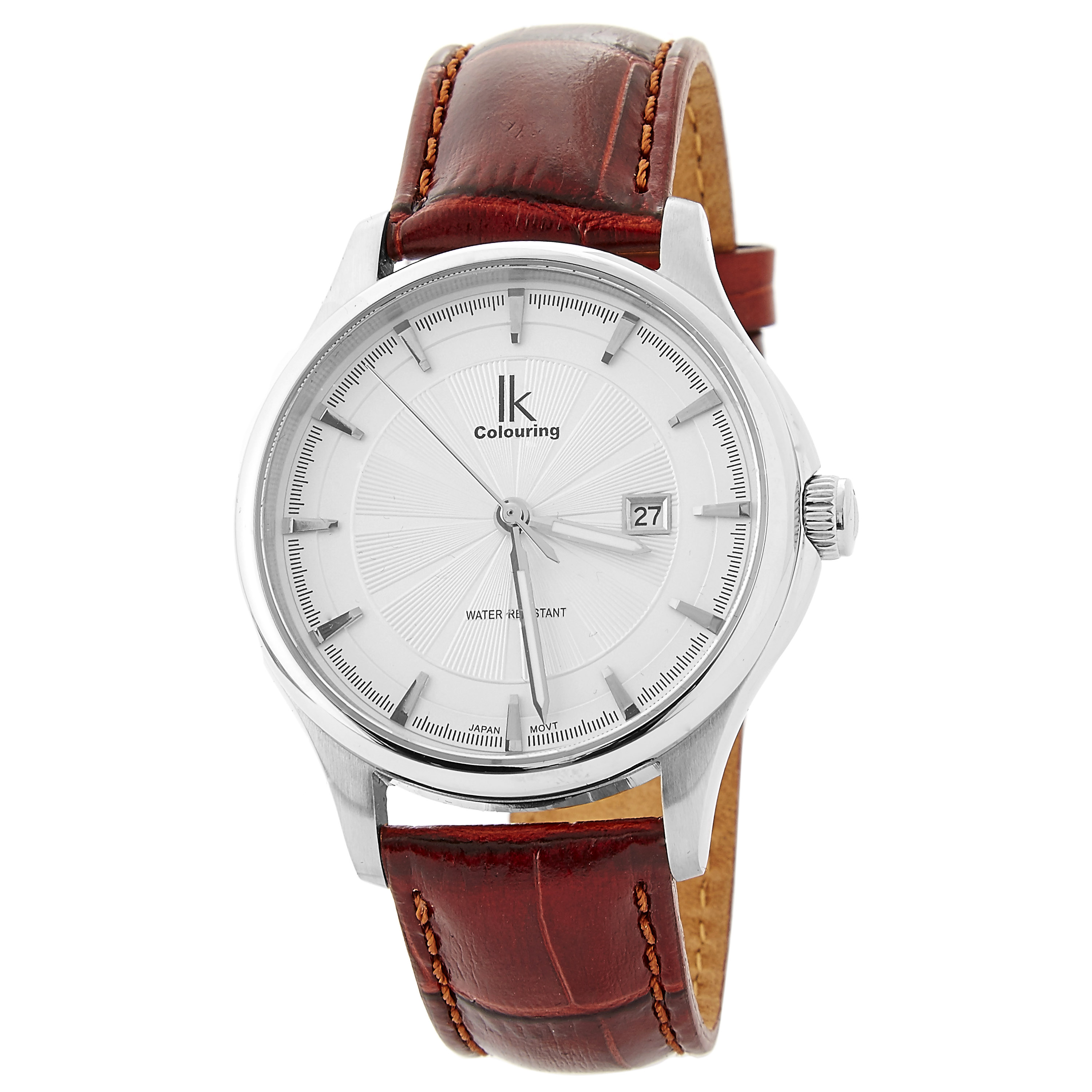 Red Leather Watch | IK Colouring | Free shipping over $75