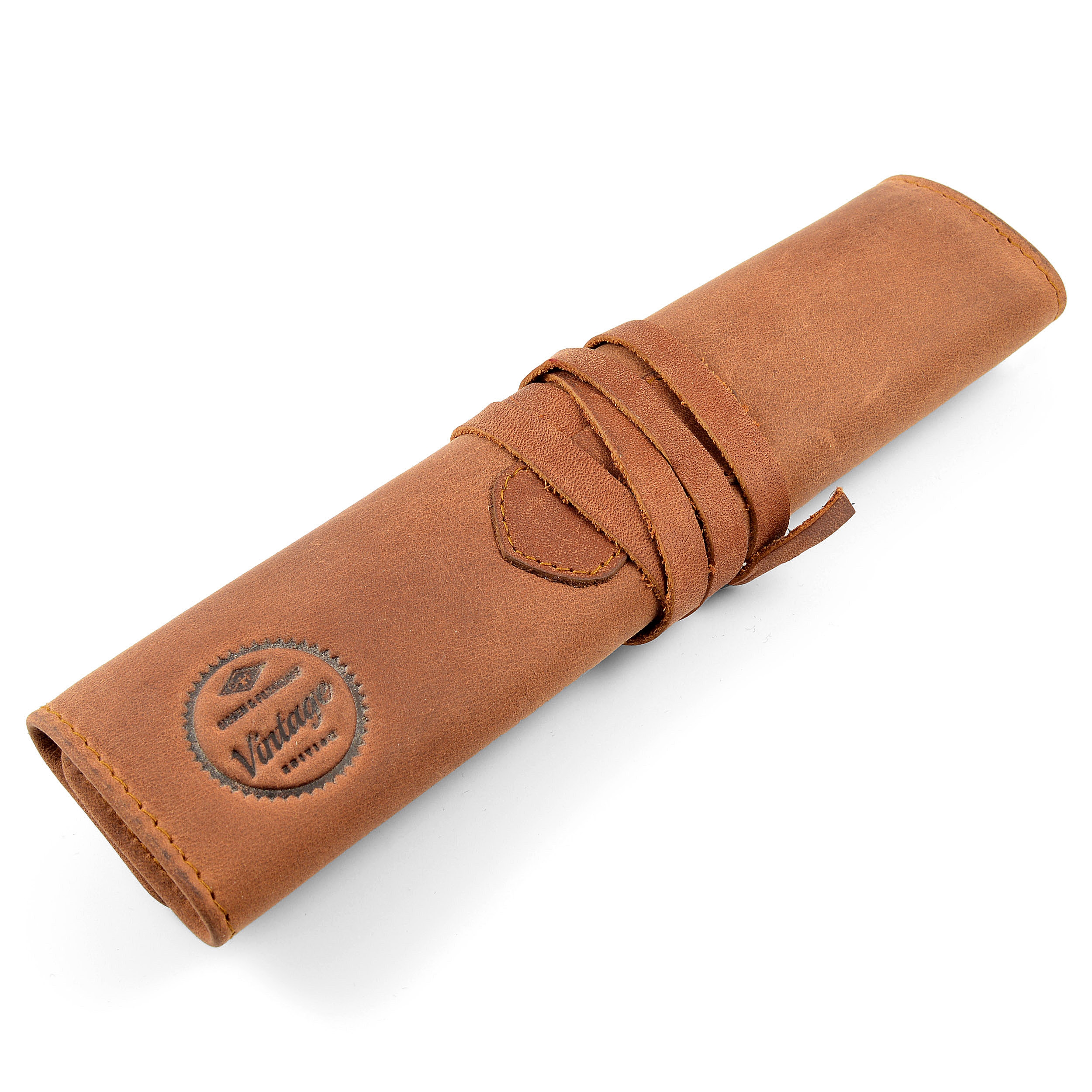 Funda enrollable vintage para navaja de afeitar  - 3