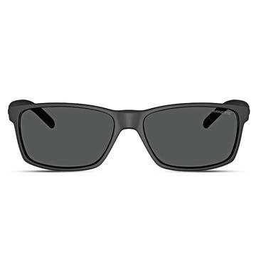 Black Square Horn-Rimmed Sunglasses | Arnette 0AN4185 Black Square Horn-Rimmed Sunglasses | Arnette 0AN4185