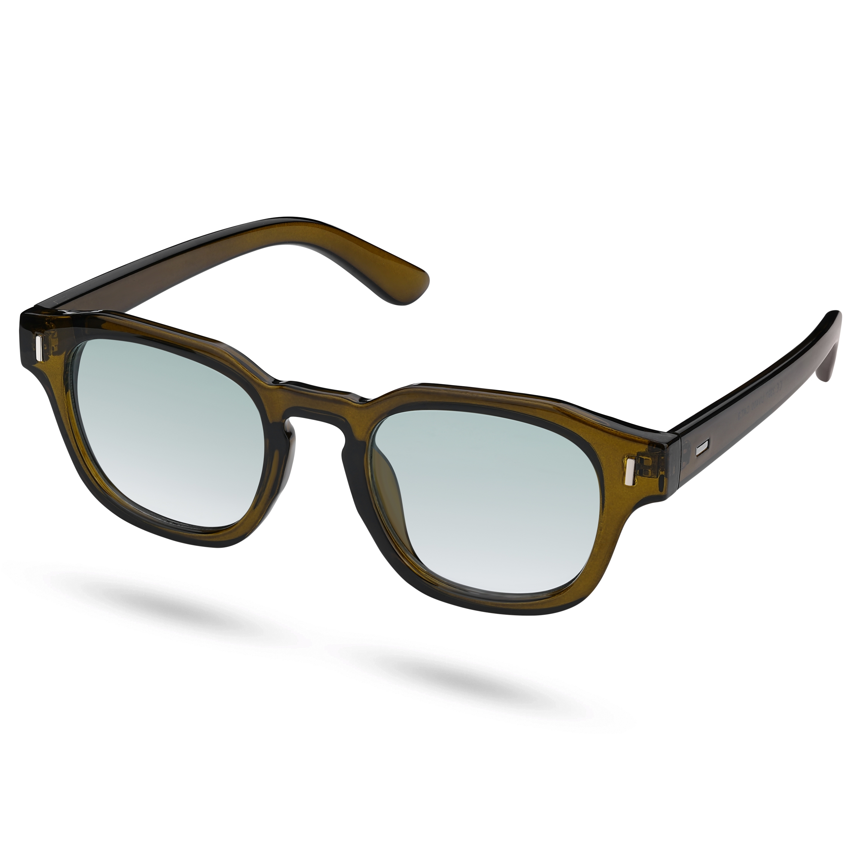 Braun Verlauf geometrische Hornrand Sonnenbrille




 - 2