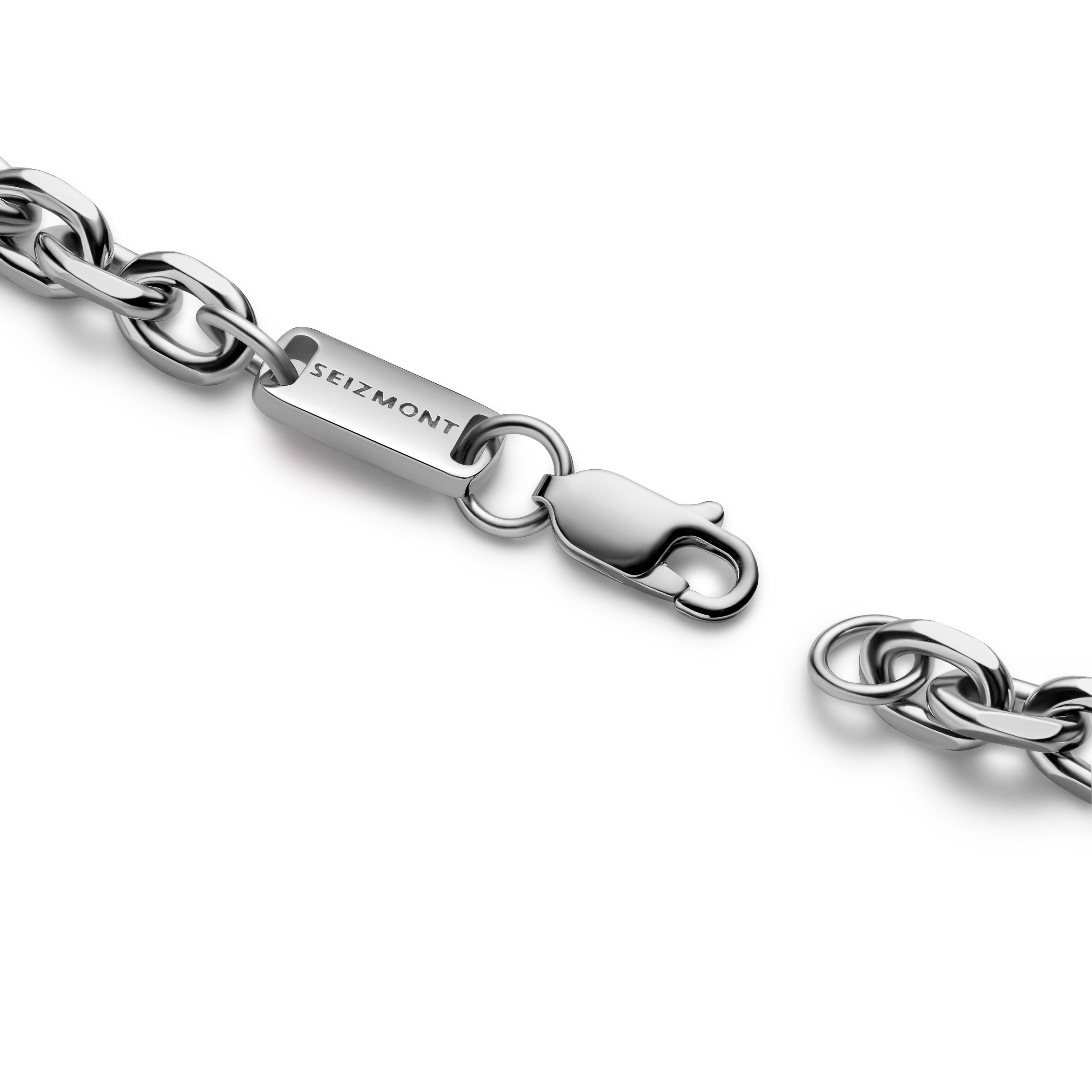 Argentia | 925s | 6 mm Gerhodineerde Sterling Zilveren Schakelarmband - 2