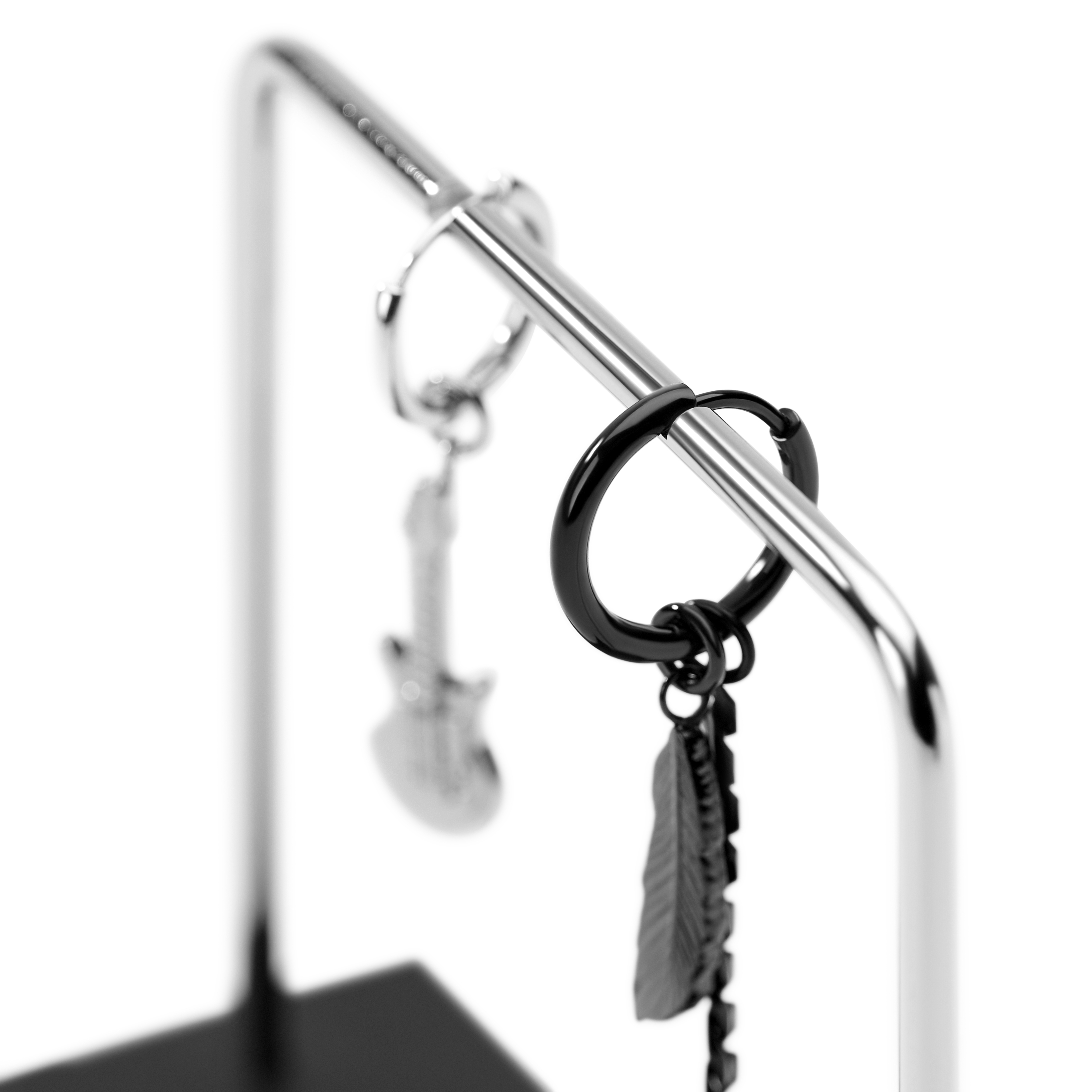 Fülbevaló állvány | Ezüst tónusú - 4