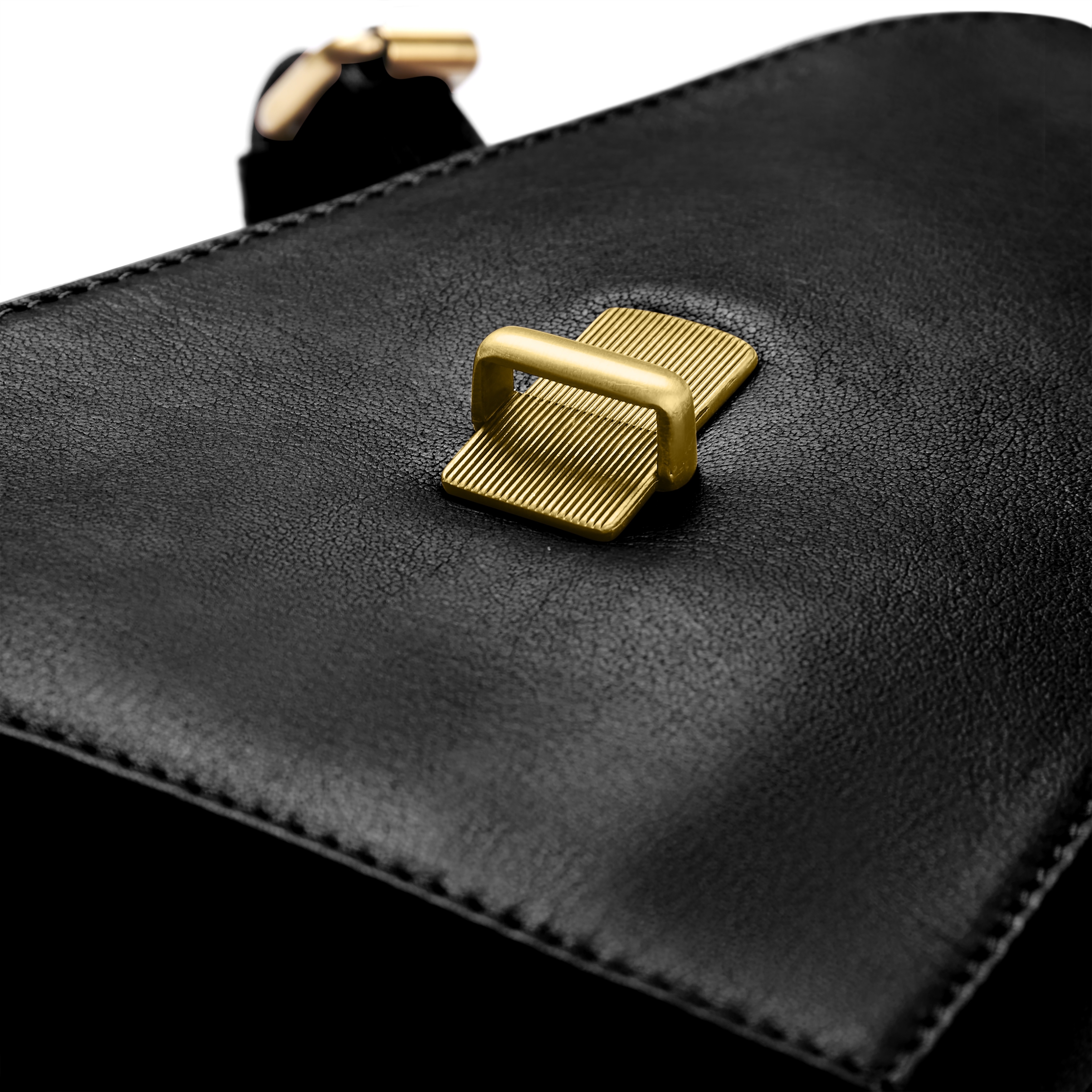 Sacoche de selle de vélo | Cuir de buffle pleine fleur noir - 4